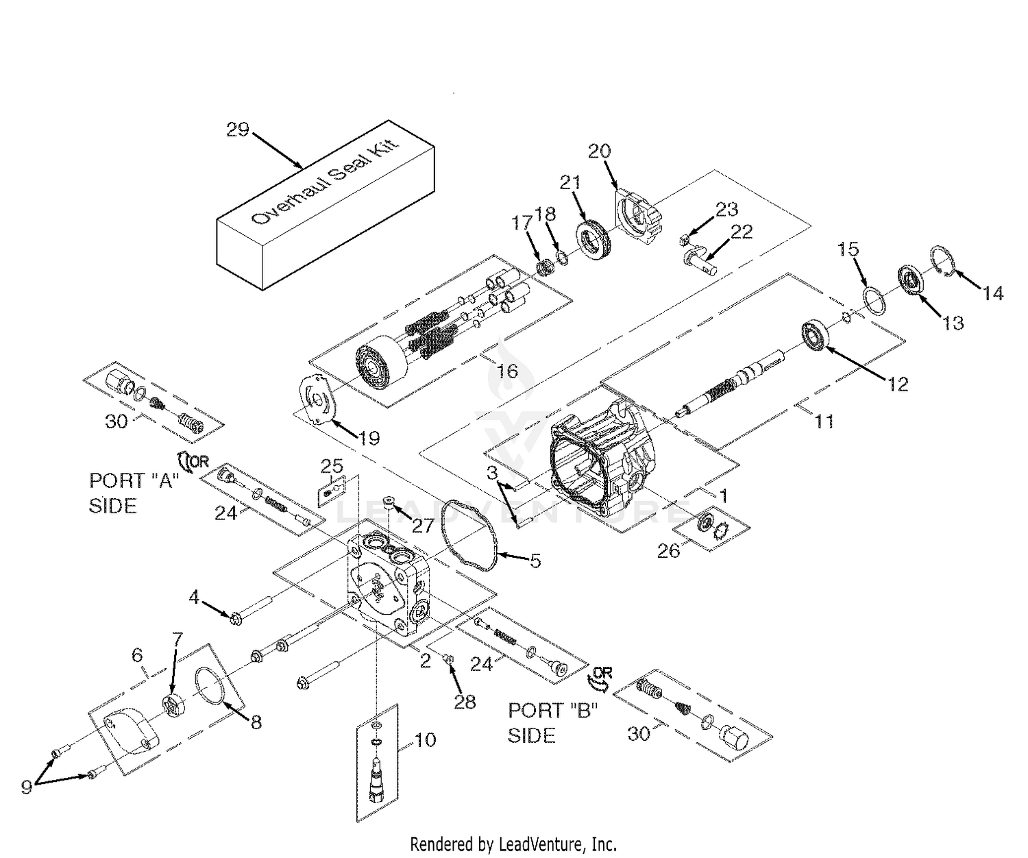 Hydraulic Pump Assembly