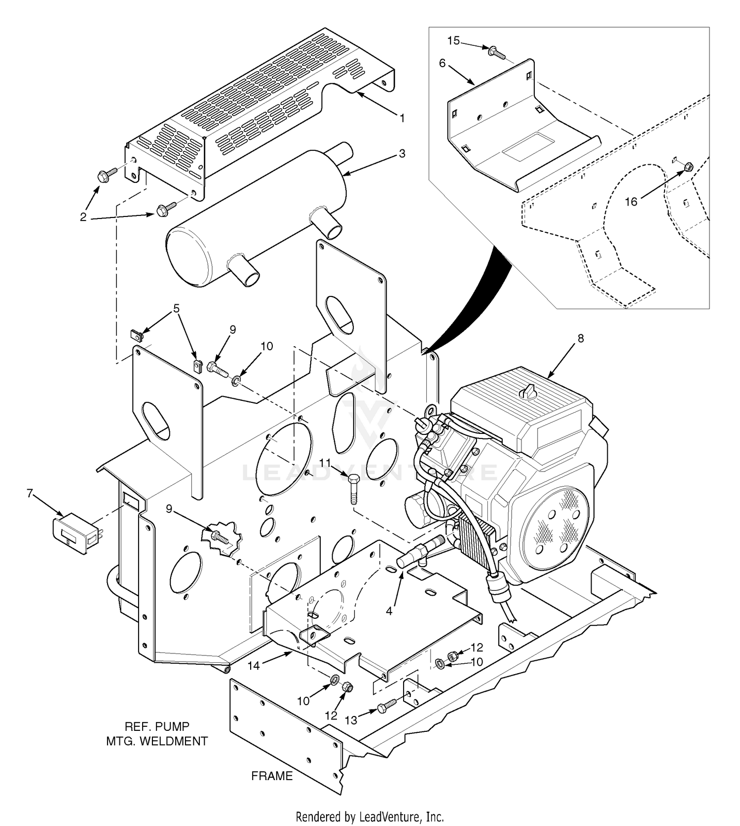 Engine And Attaching Parts - Kohler