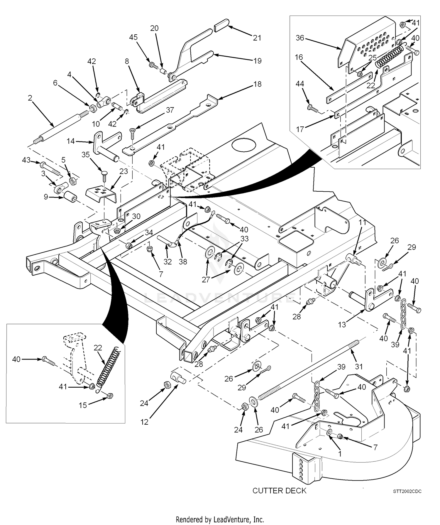 Cutter Deck Controls