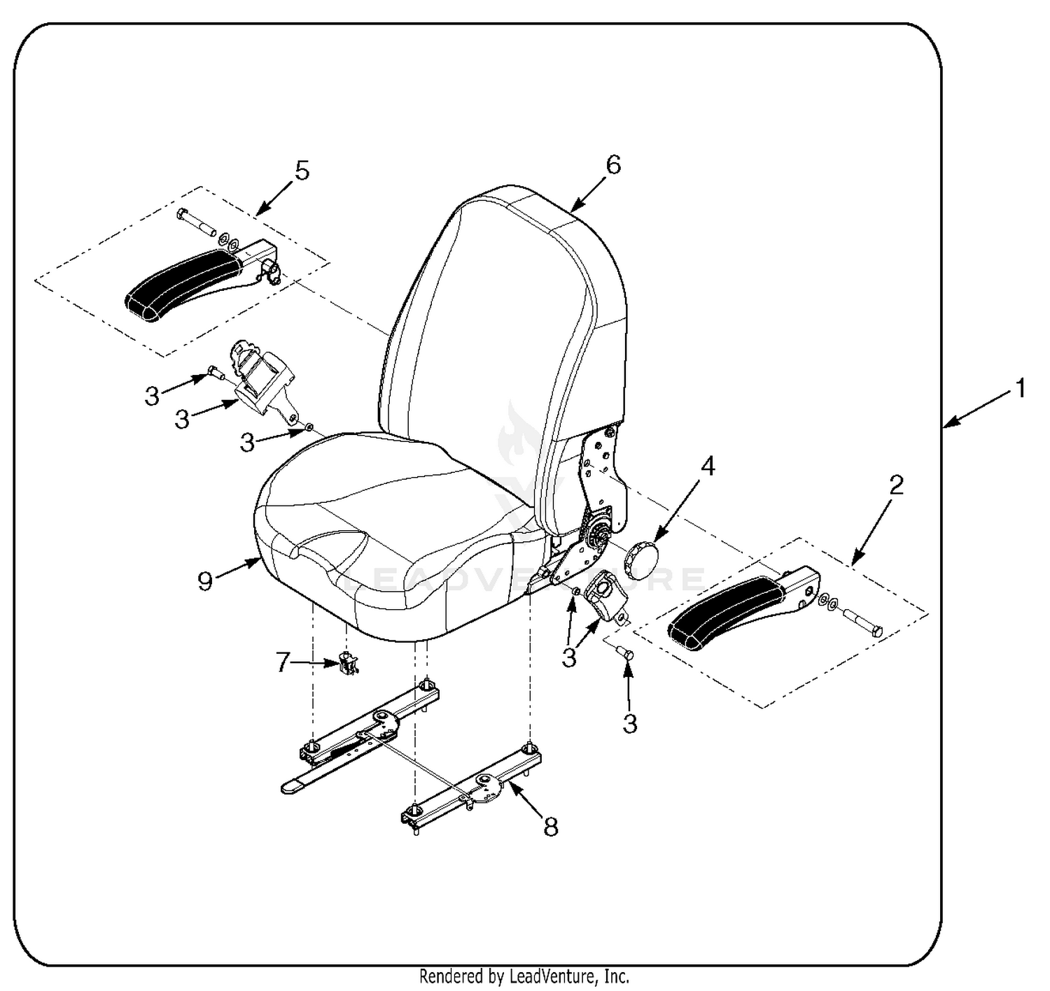 SCZ Seat Assembly