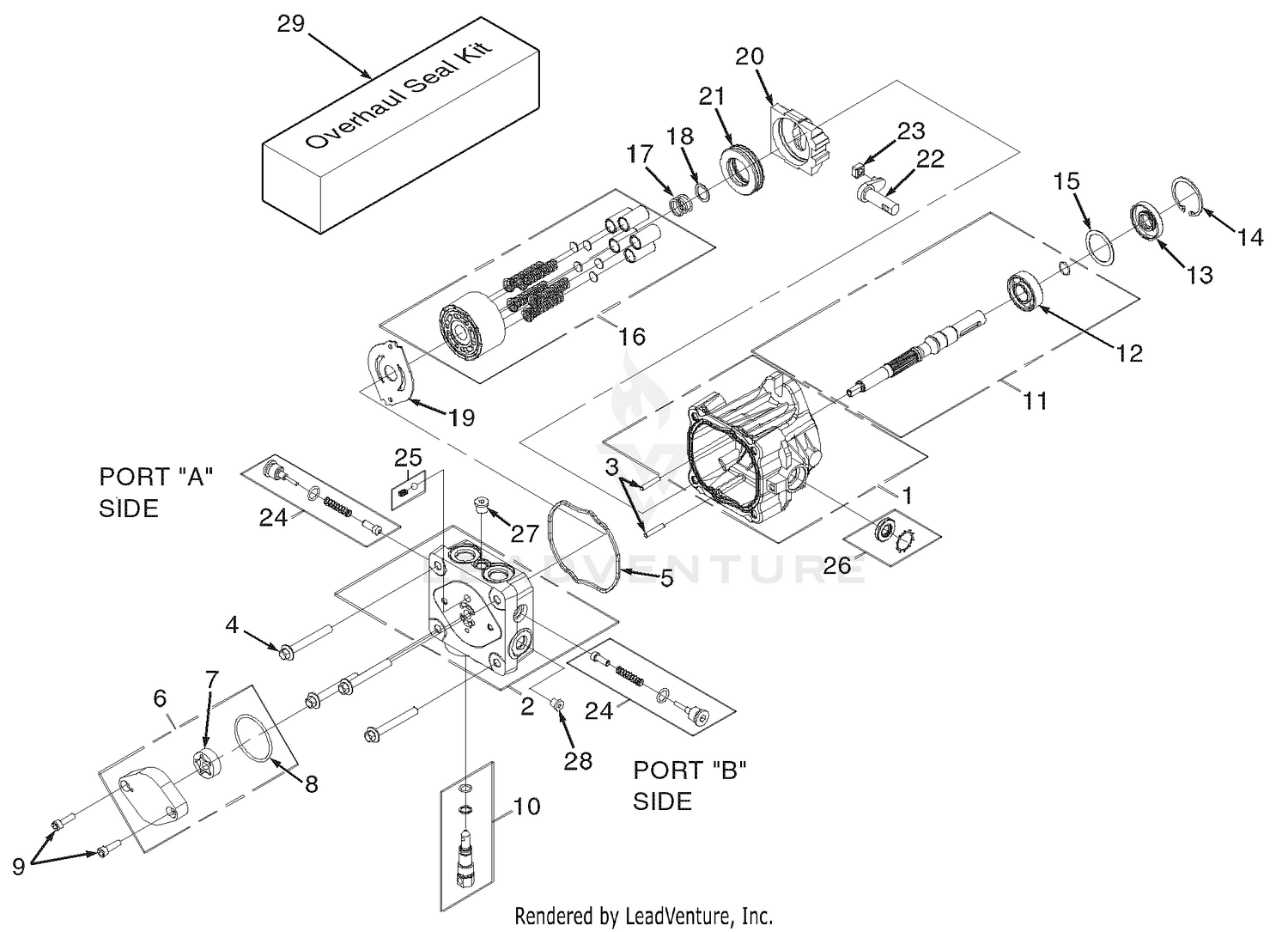 Hydraulic Pump Assembly