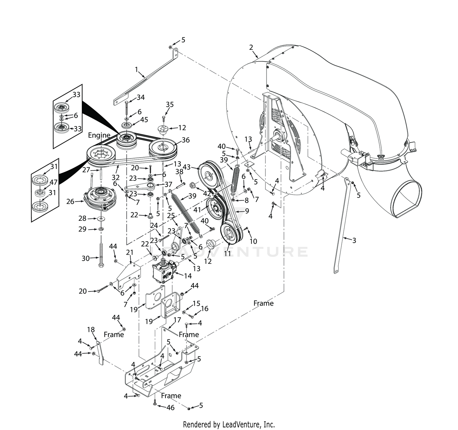 WS IMPELLER DRIVE ASSEMBLY
