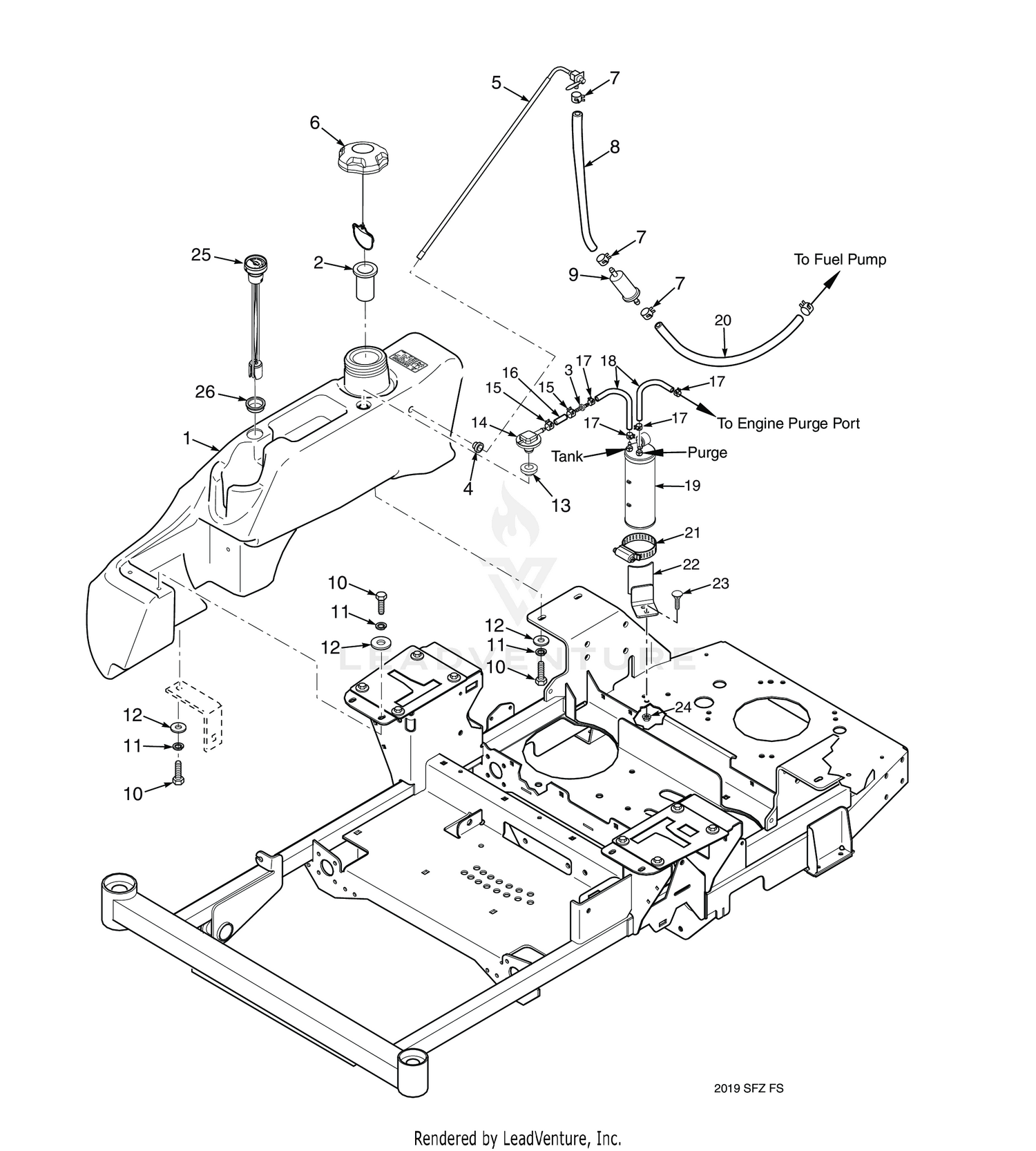FUEL SYSTEM - SFZ48 / 52