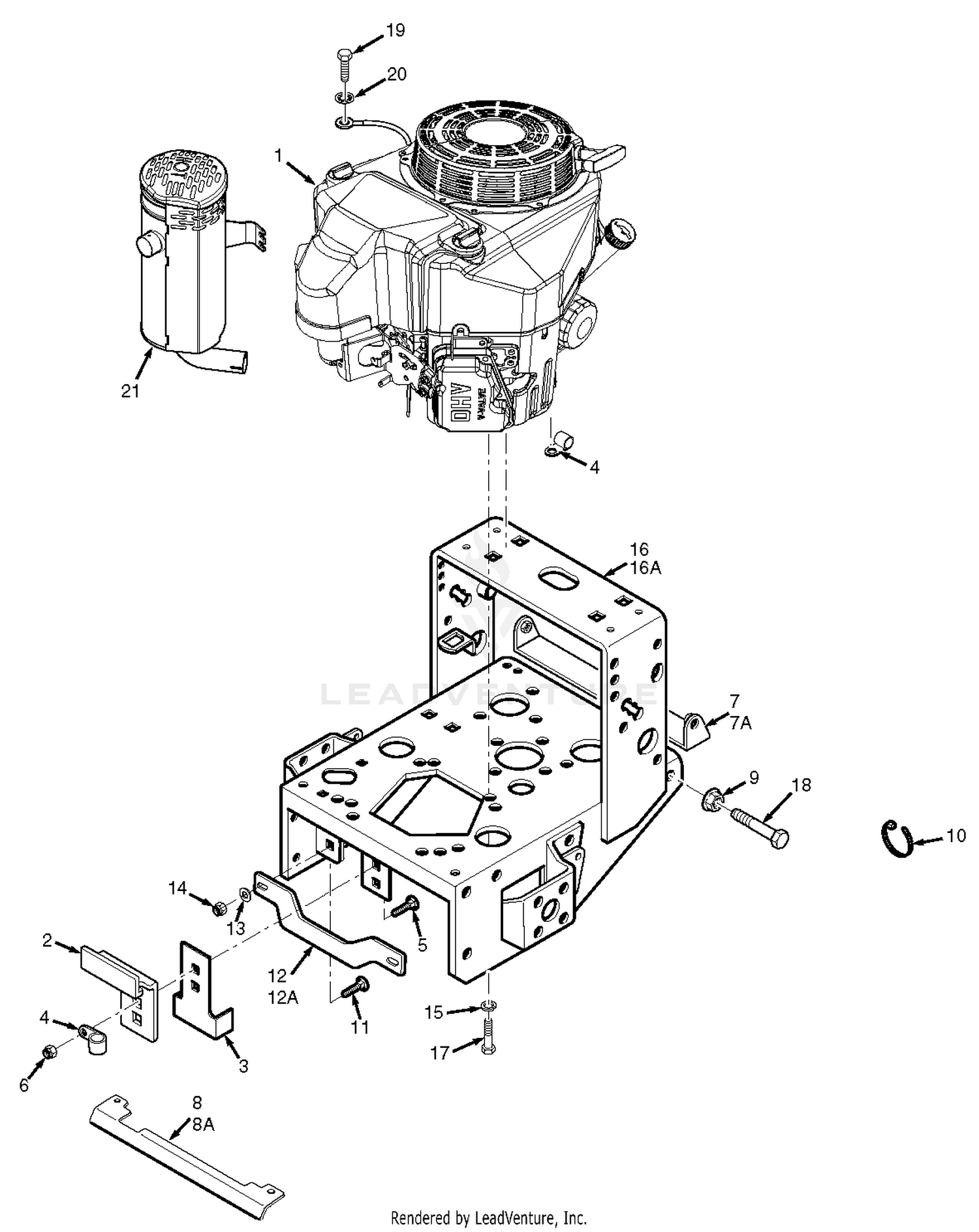 Engine Deck - Manual Start