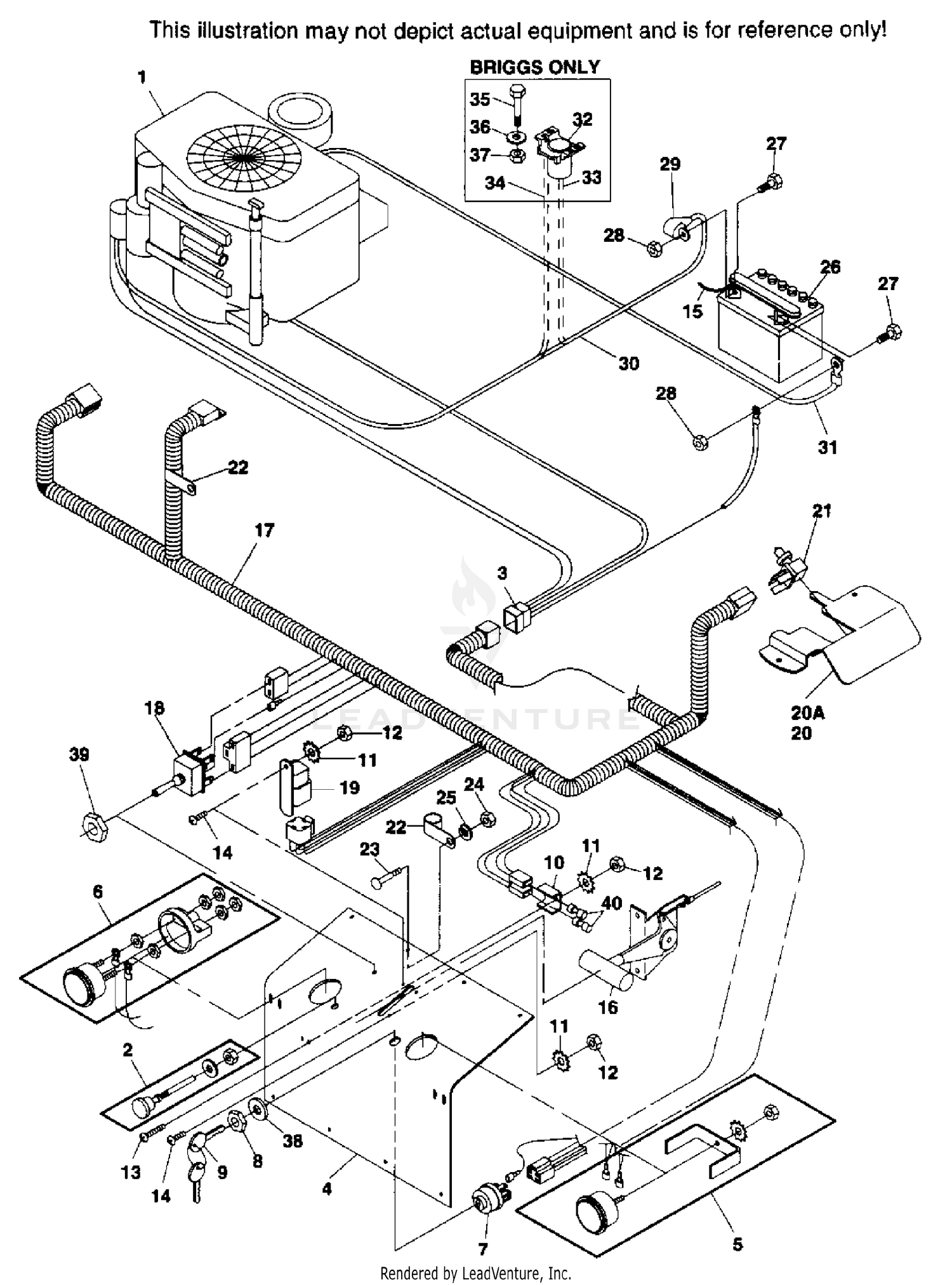 INSTRUMENT PANEL AND ELECTRICAL COMPONENTS