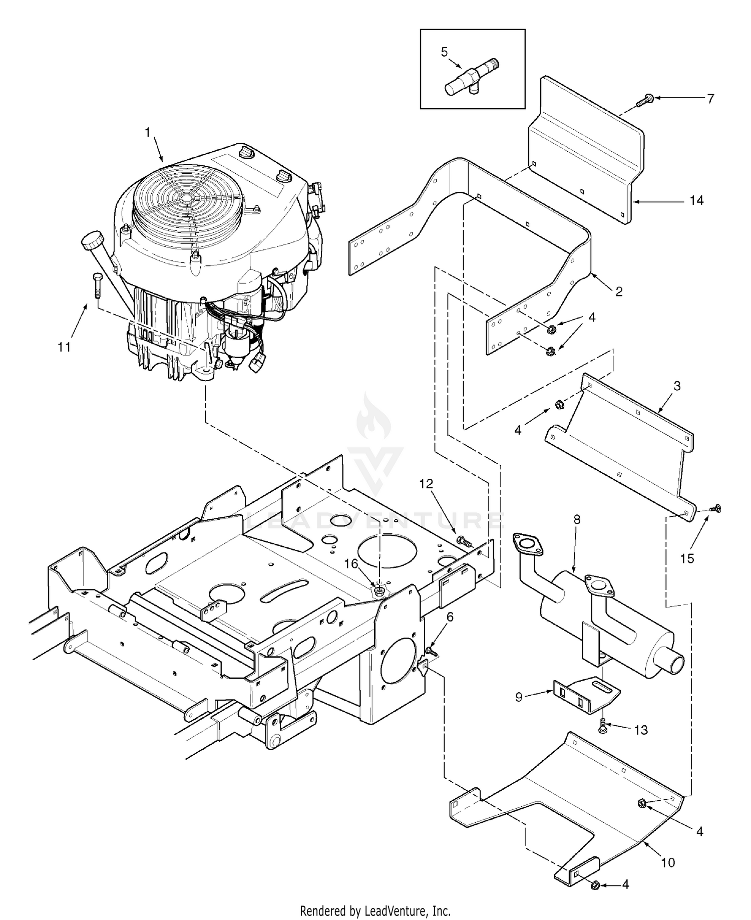 Engine And Attaching Parts