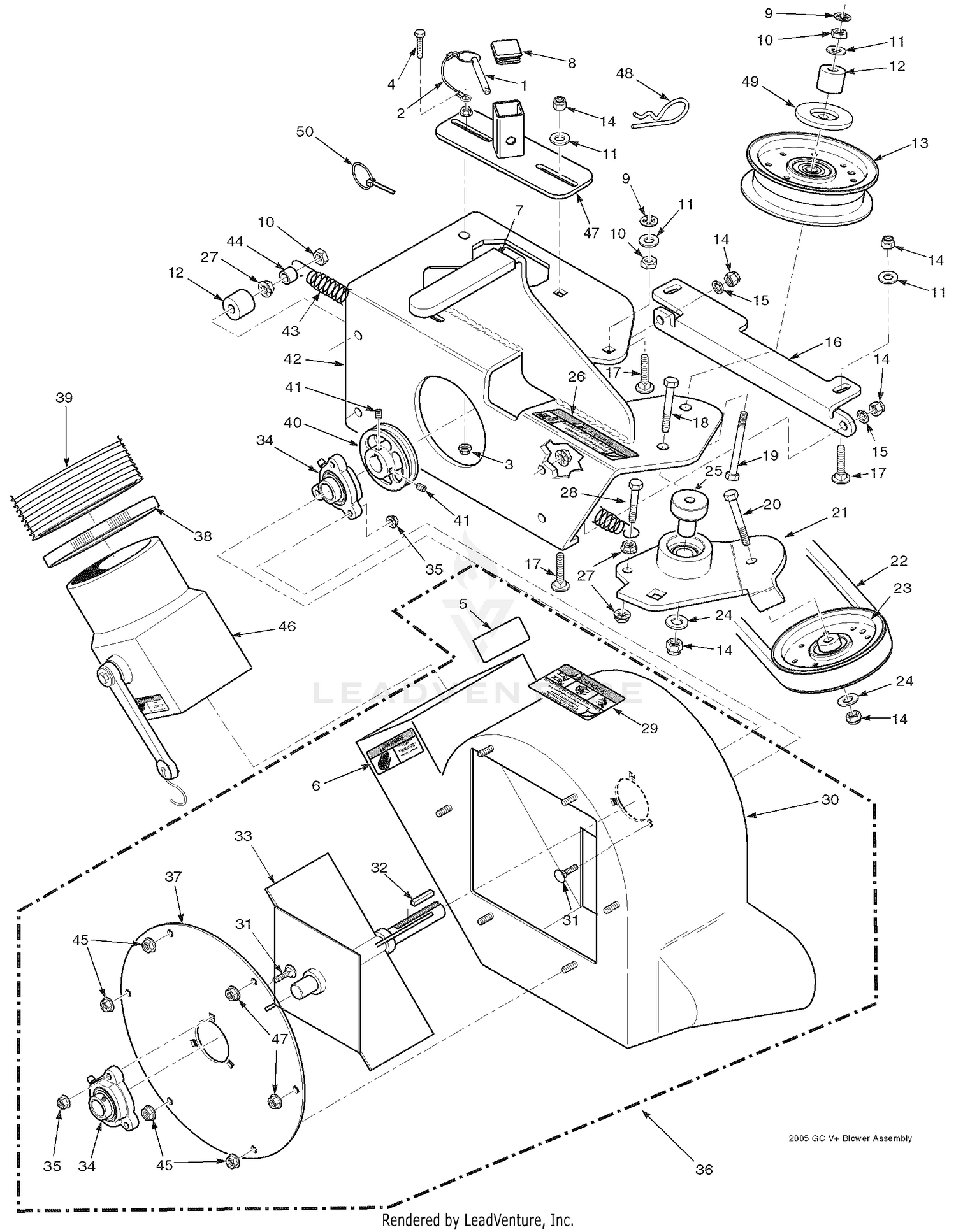 Blower Housing Assembly