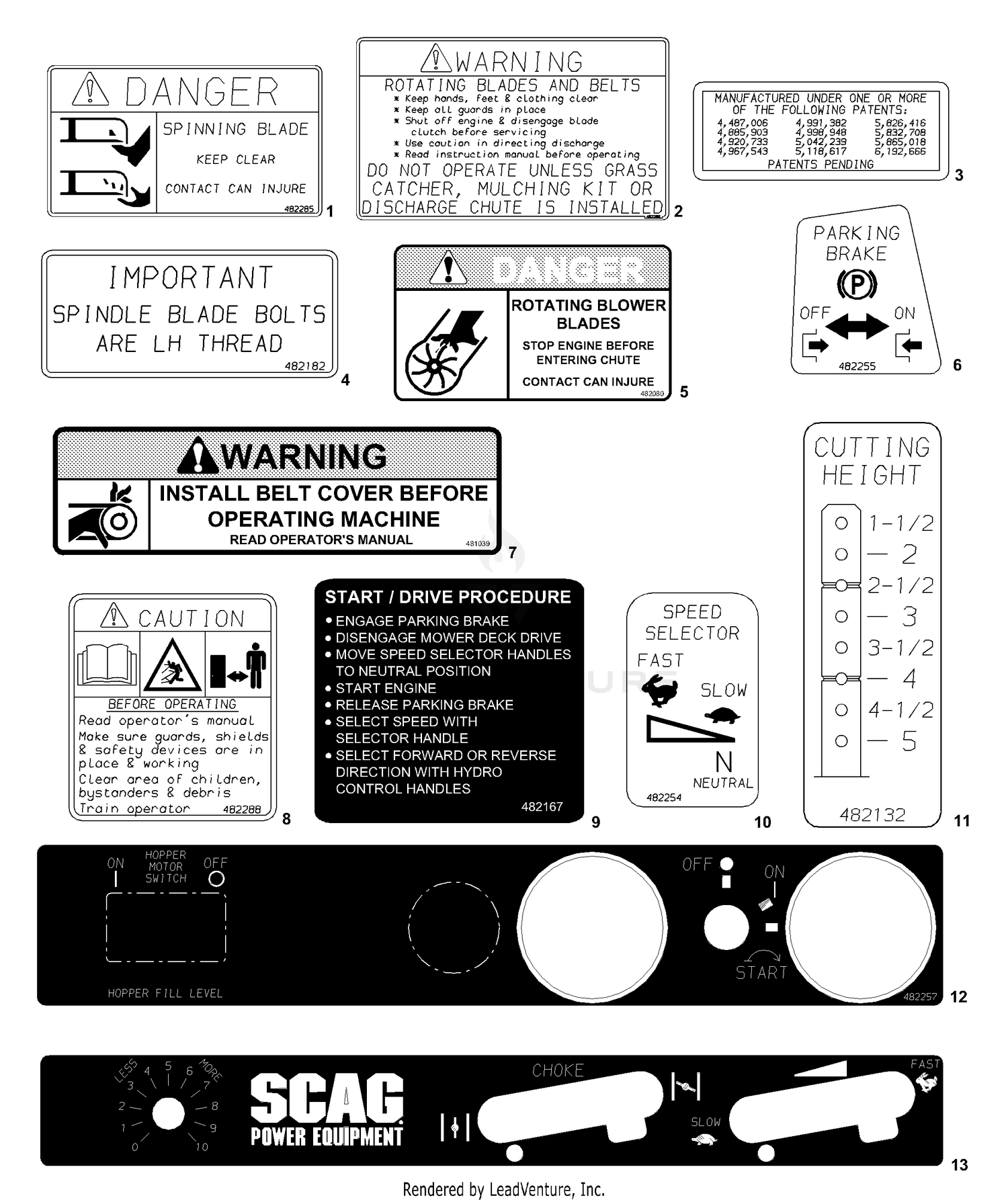 Replacement Decals And Information Plates (Part 1)