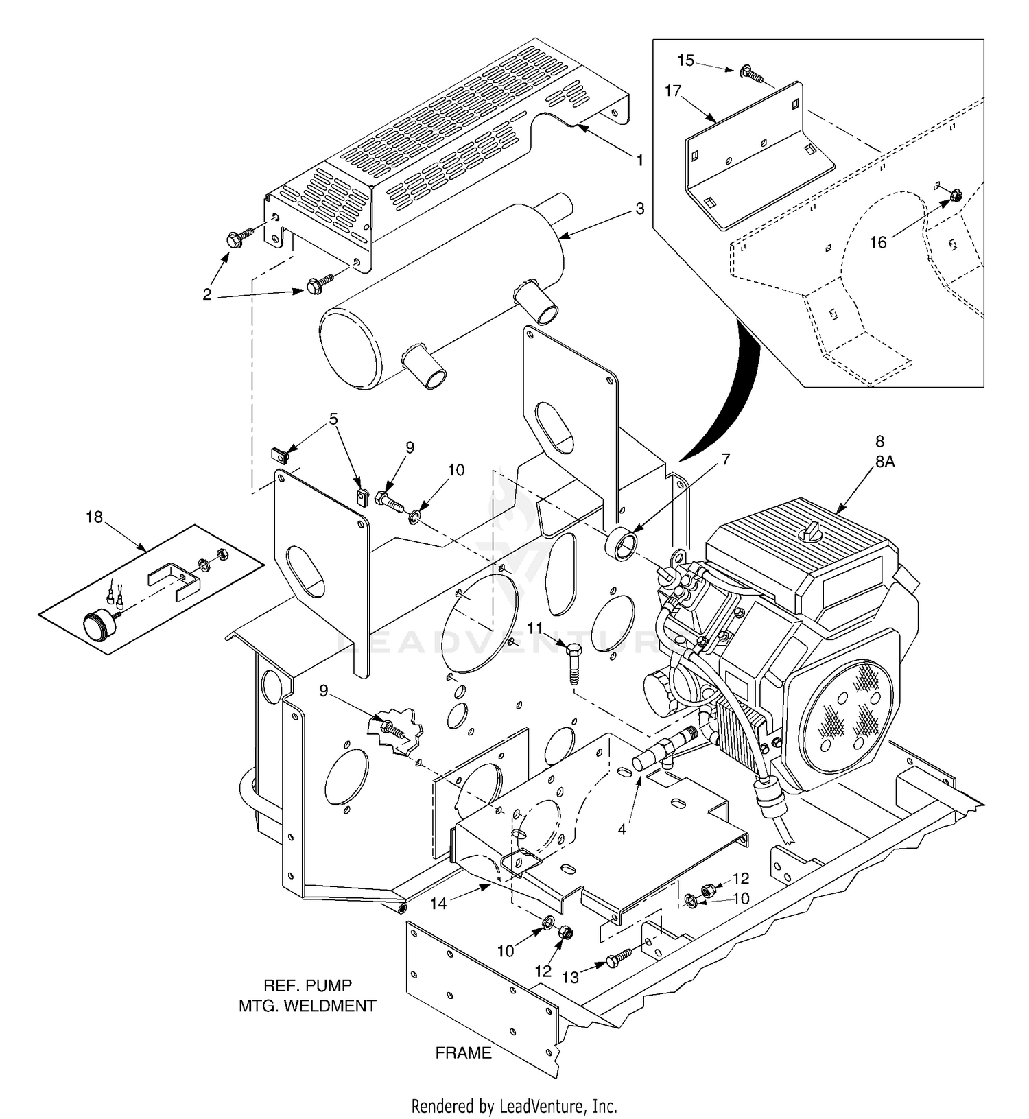 Engine And Attaching Parts - Kohler