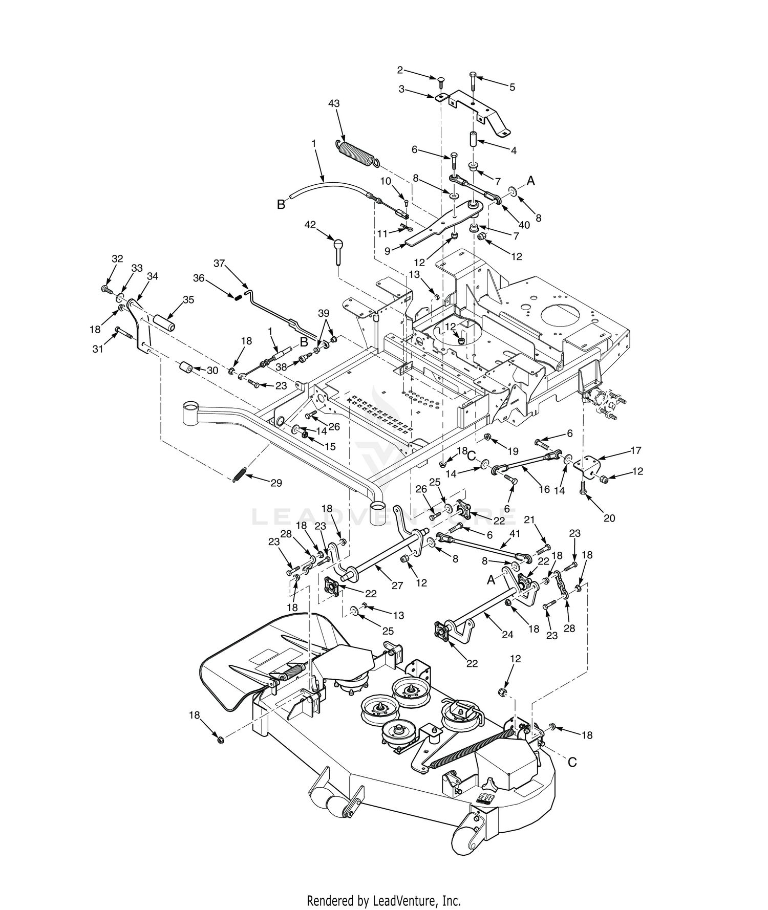 CUTTER DECK CONTROLS - SPZ61