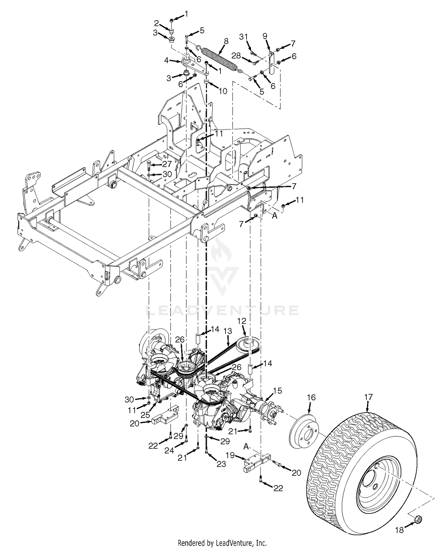 SCZ Drive System Components