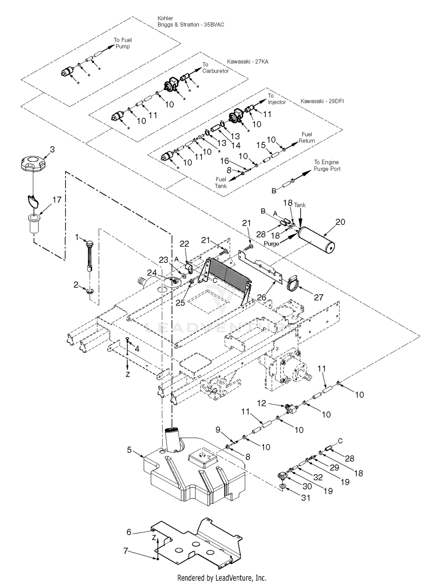 Assembly diagram
