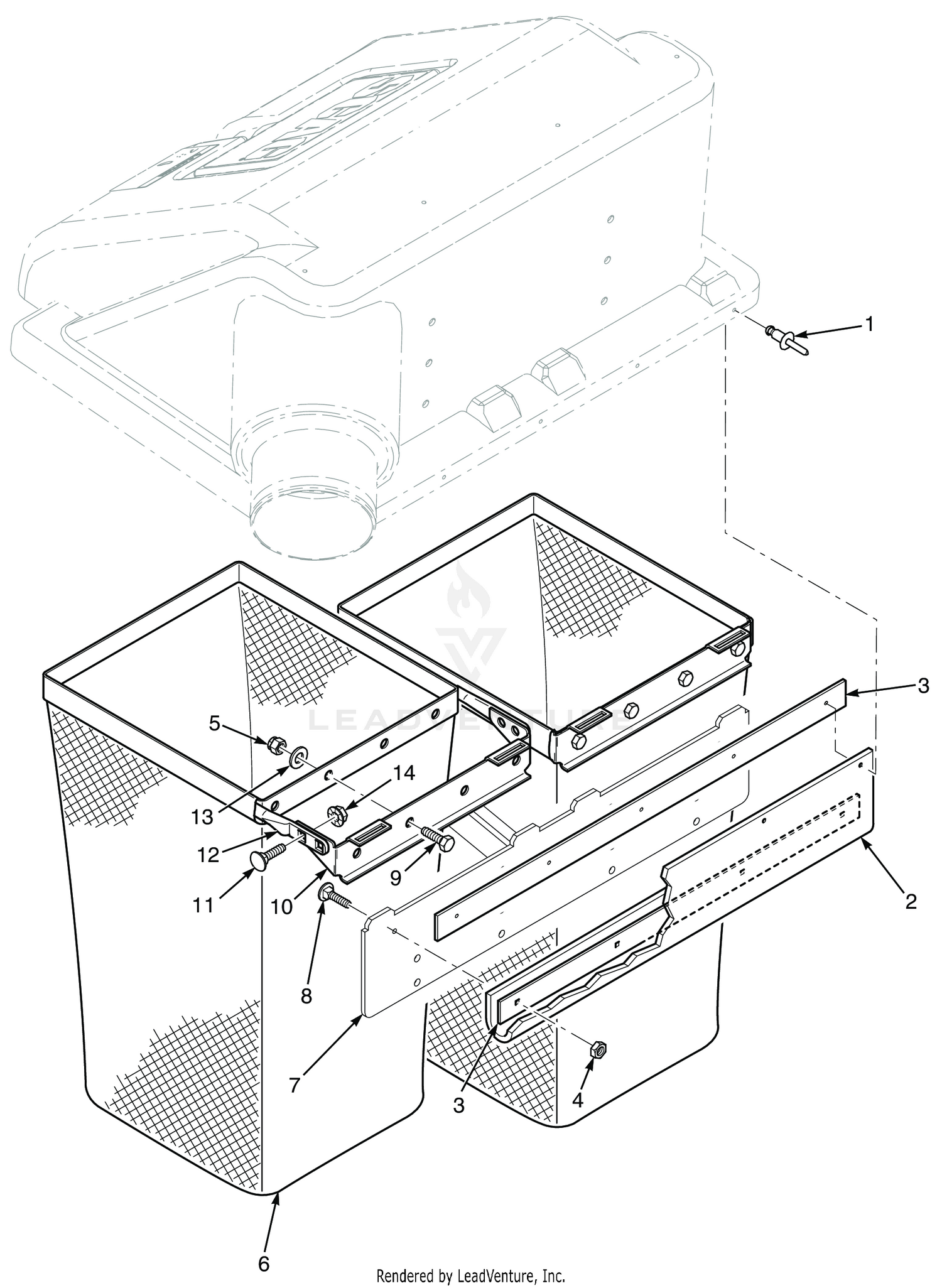 GC-2B BAG SUPPORT COMPONENTS