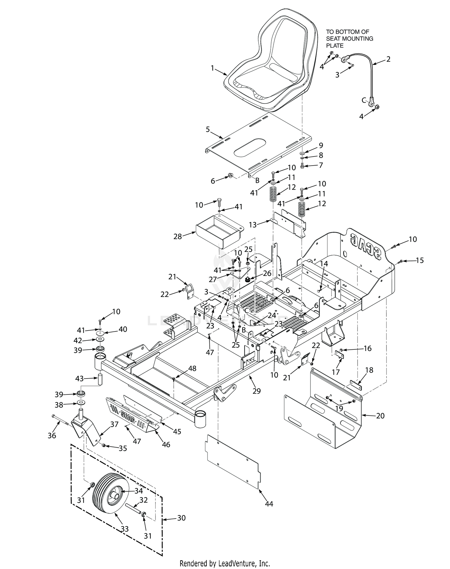 36H & 42H SHEET METAL COMPONENTS
