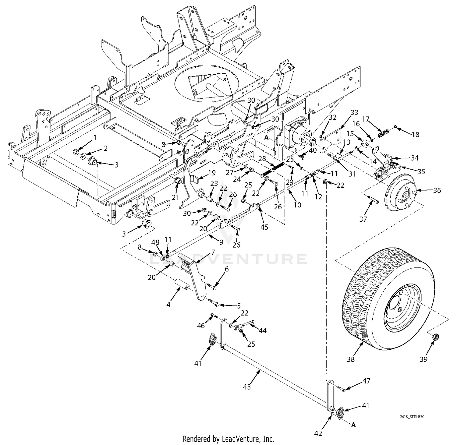 STTII Brake Components