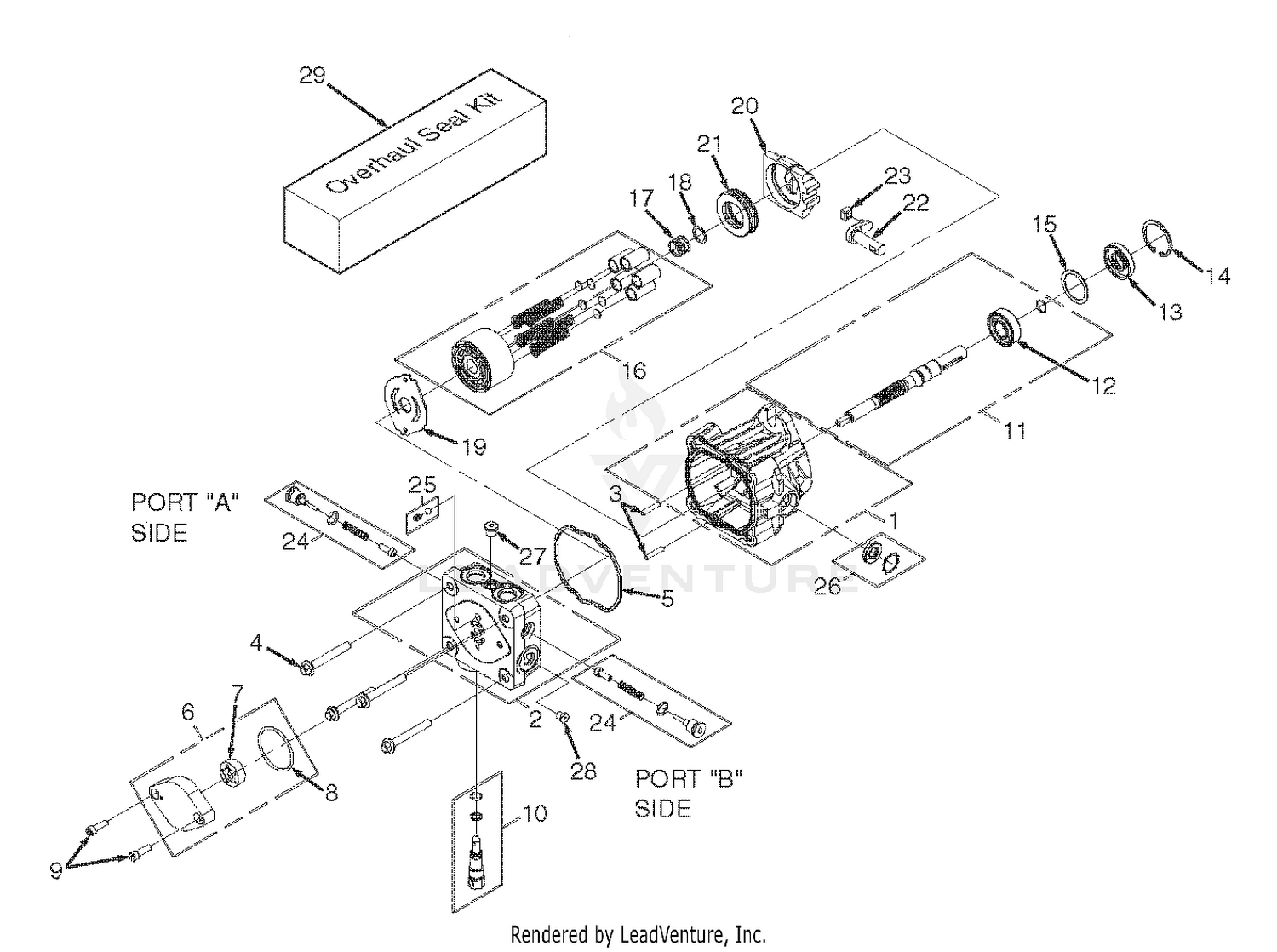 Hydraulic Pump Assembly