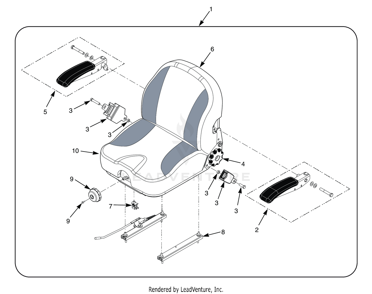 STCII SUSPENSION SEAT