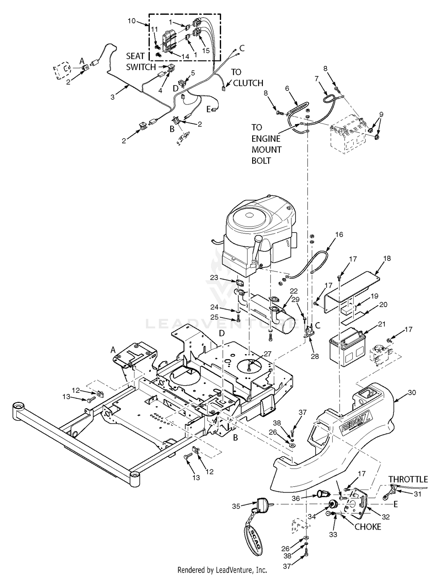 Exhaust And Electrical System - SFZ48