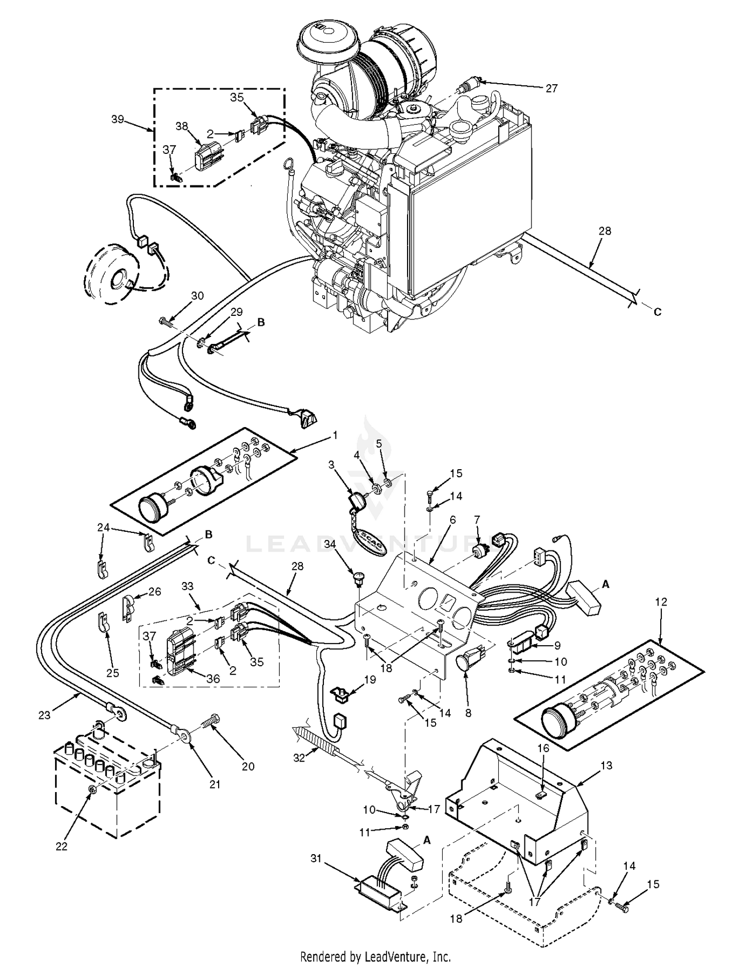 Electrical System - 791 DFI Kawasaki