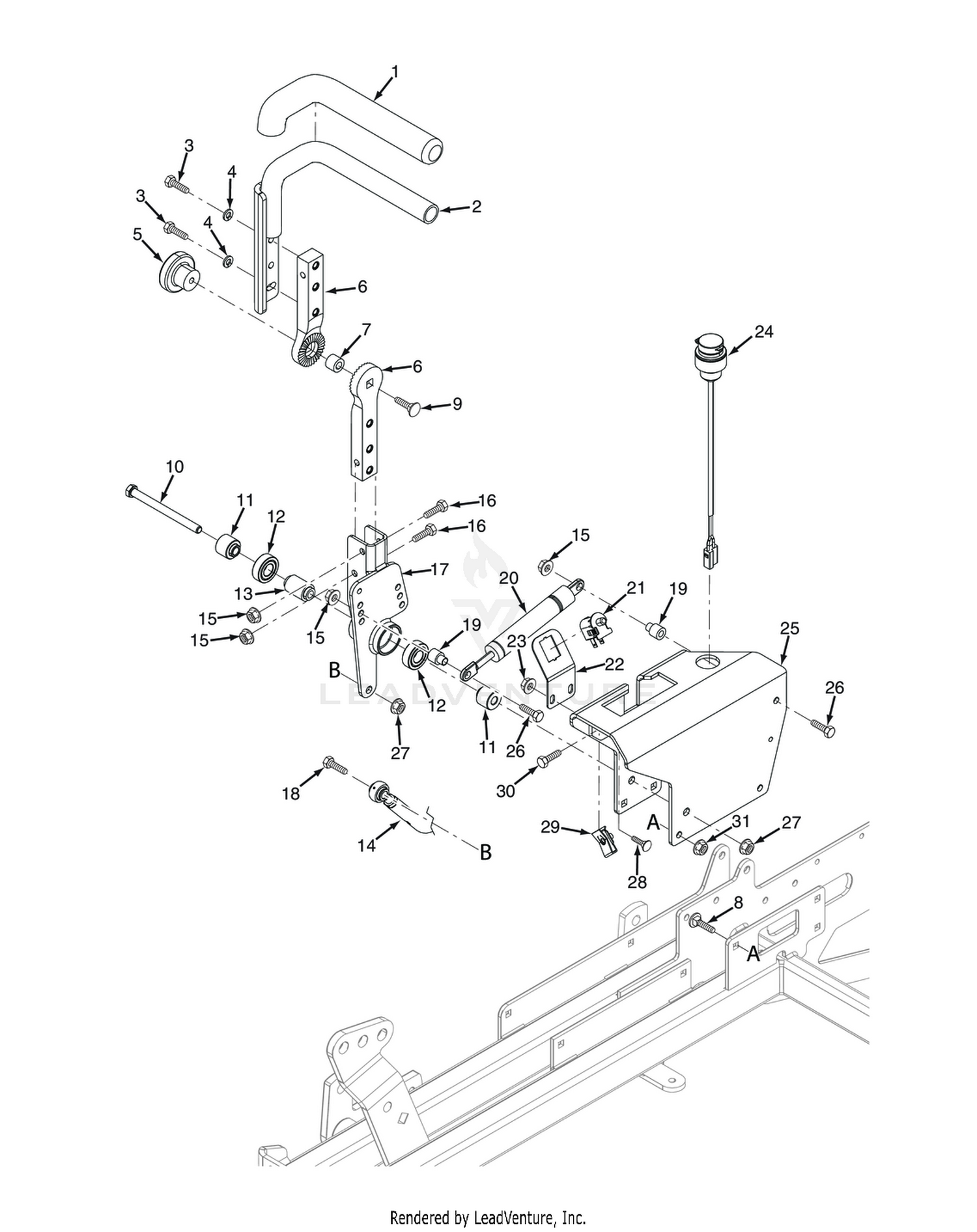 SCZII STEERING COMPONENTS