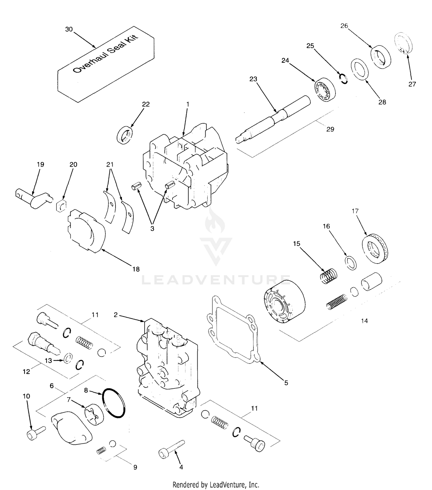 Hydraulic Pump Assembly