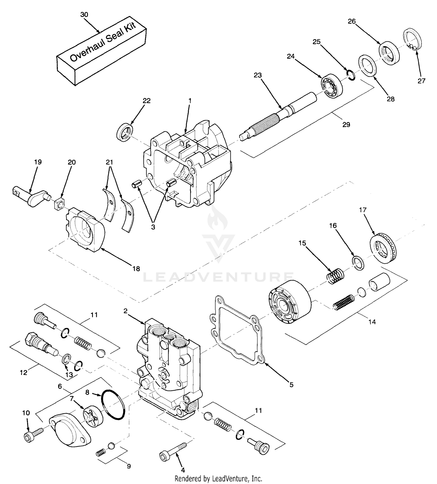Hydraulic Pump Assembly