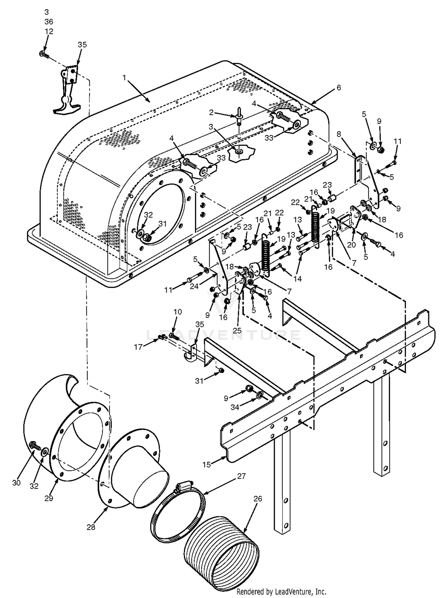 GC-3B Hood Components