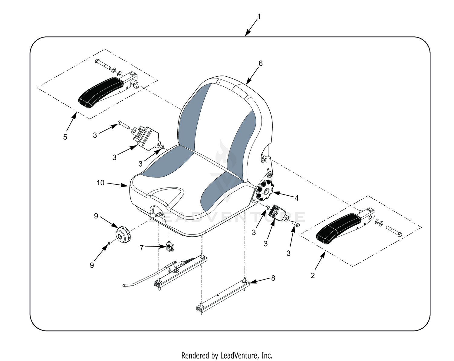 STTII SUSPENSION SEAT