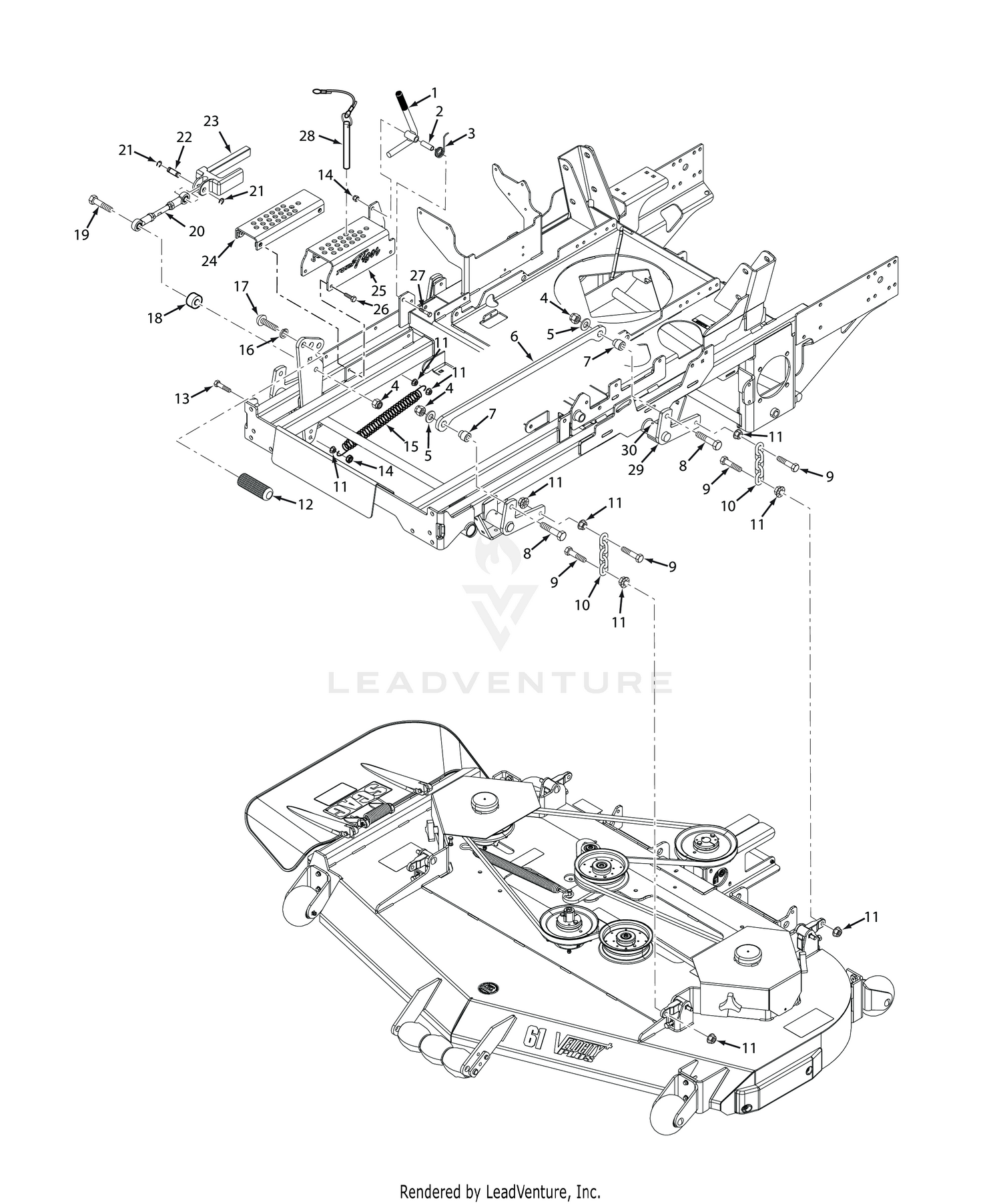 STTII CUTTER DECK CONTROLS