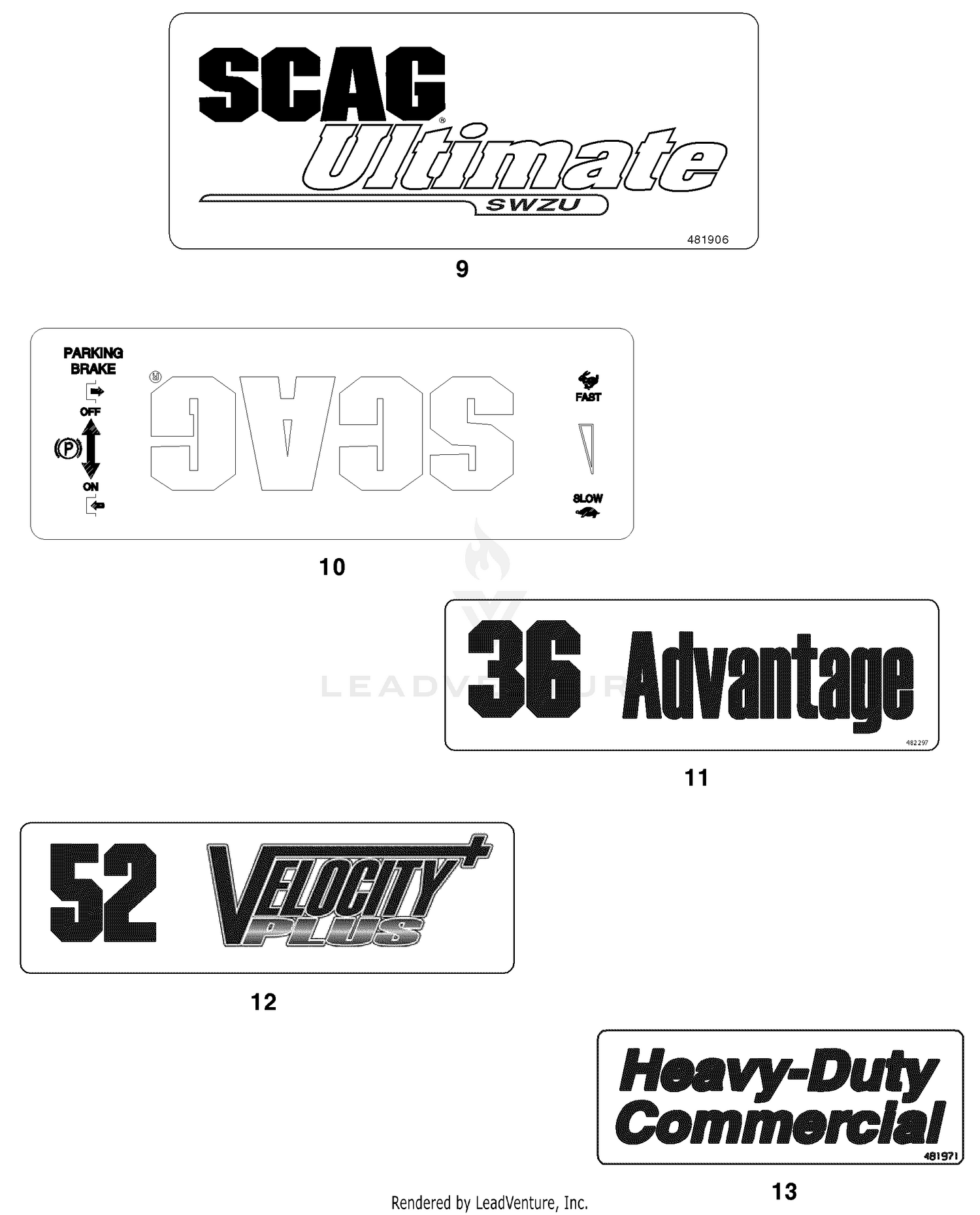 Replacement Decals And Information Plates (Part 2)