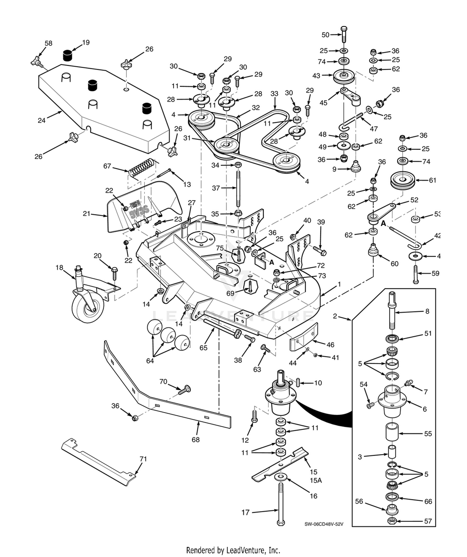 48V & 52V CUTTER DECKS