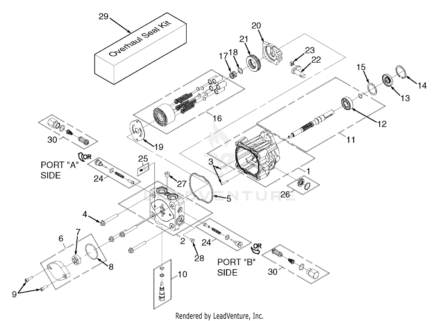 Hydraulic Pump Assembly