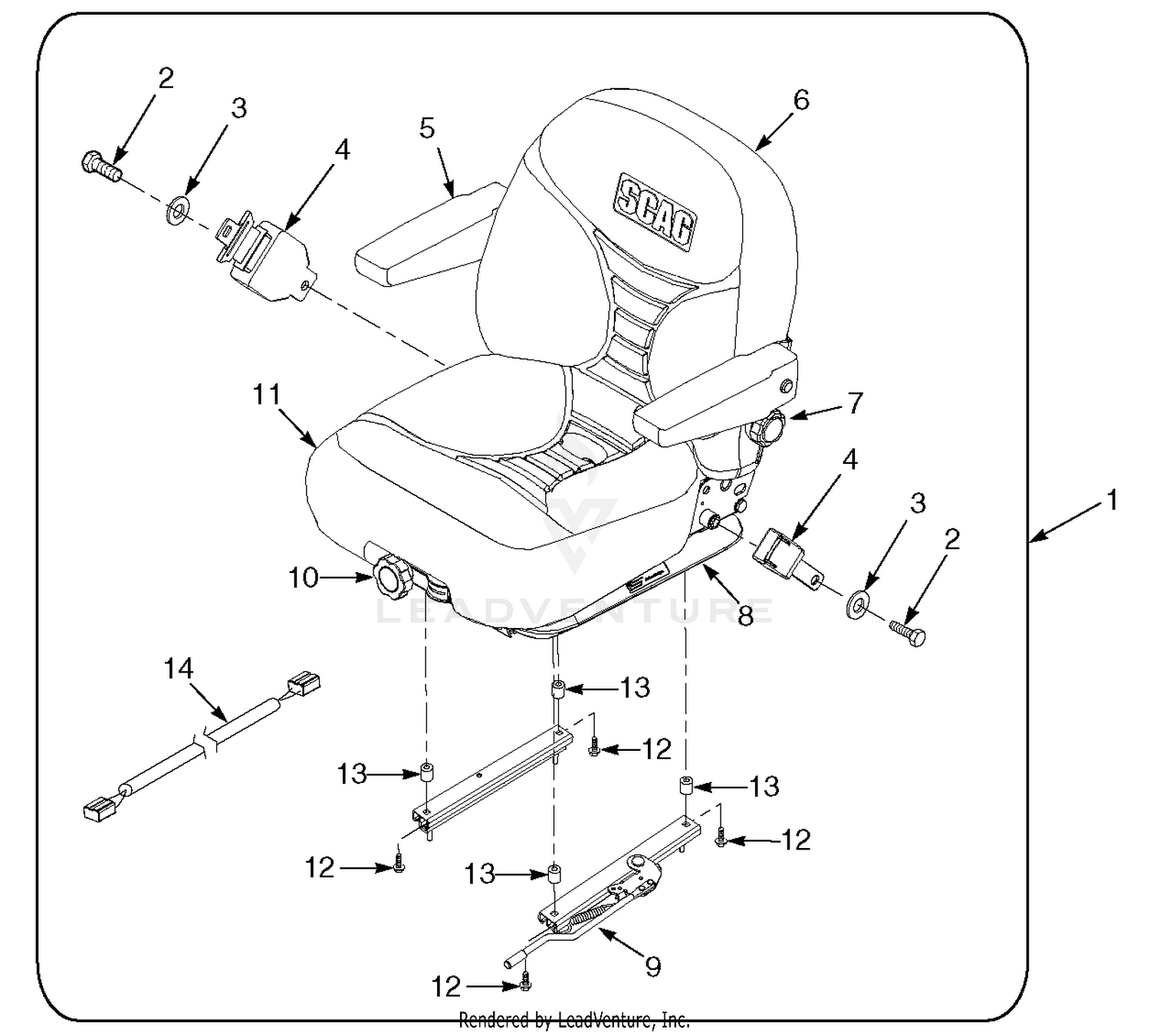 STWC Suspension Seat