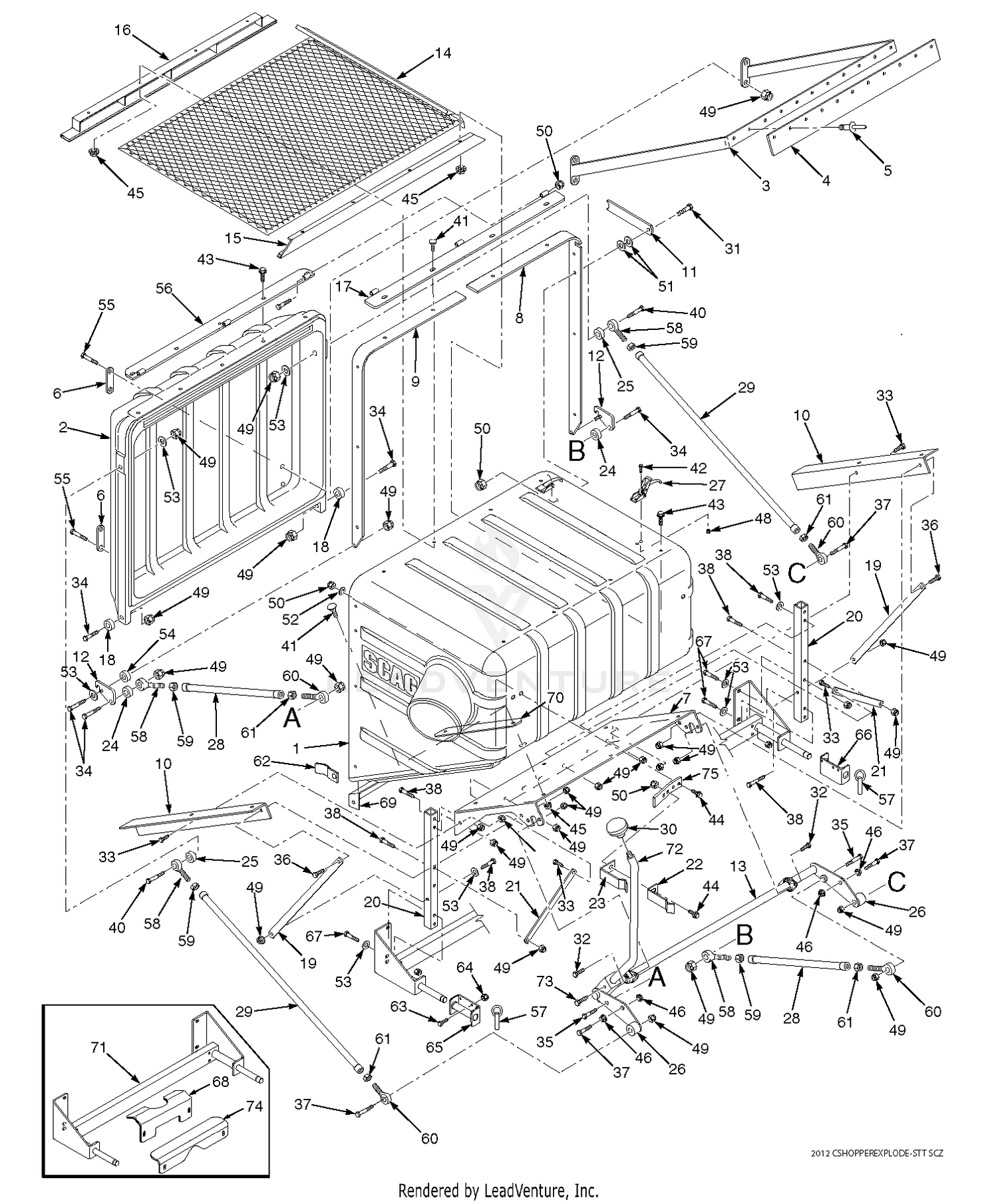 GC-STT / SCZ Hopper Components