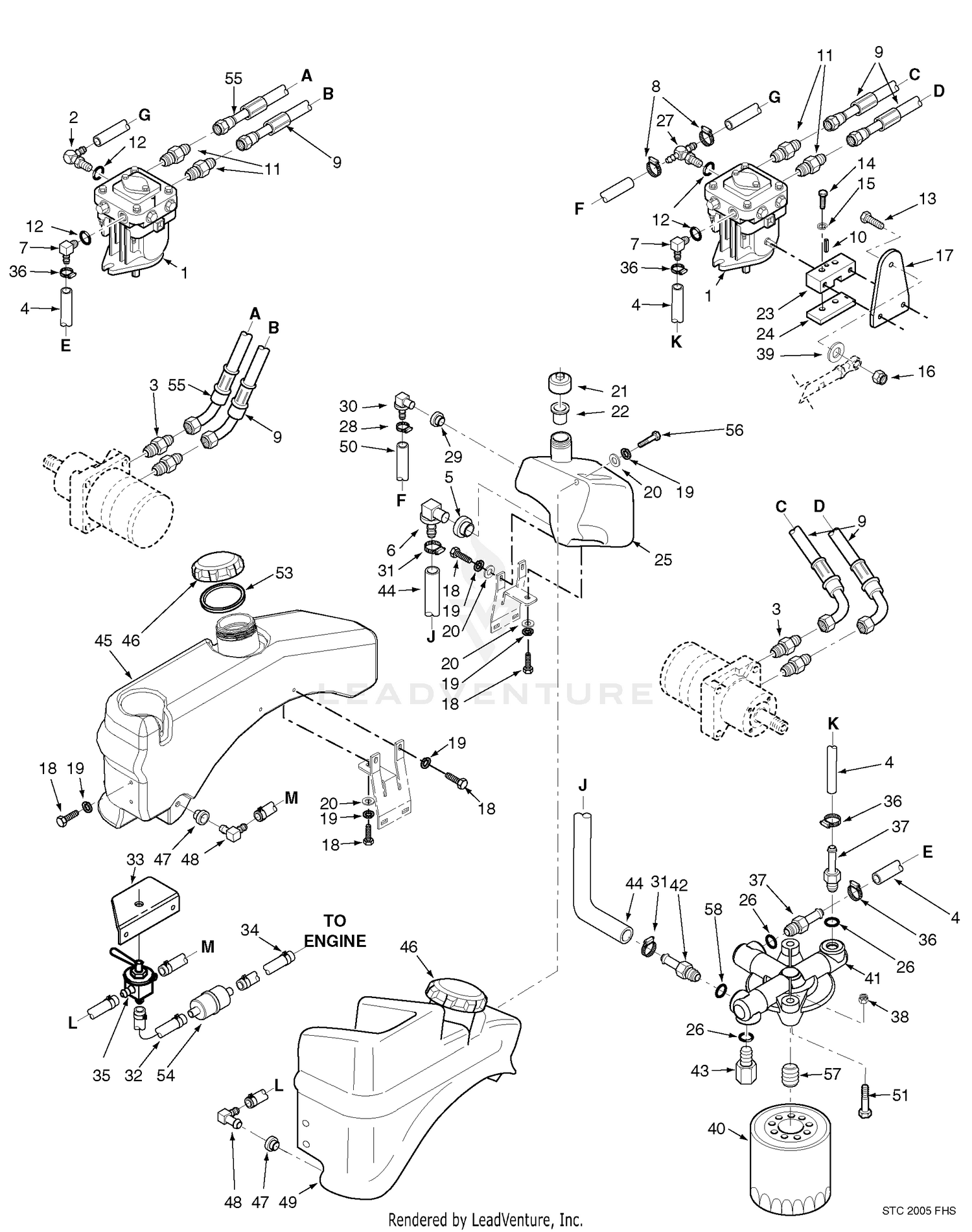 Fuel And Hydraulic System