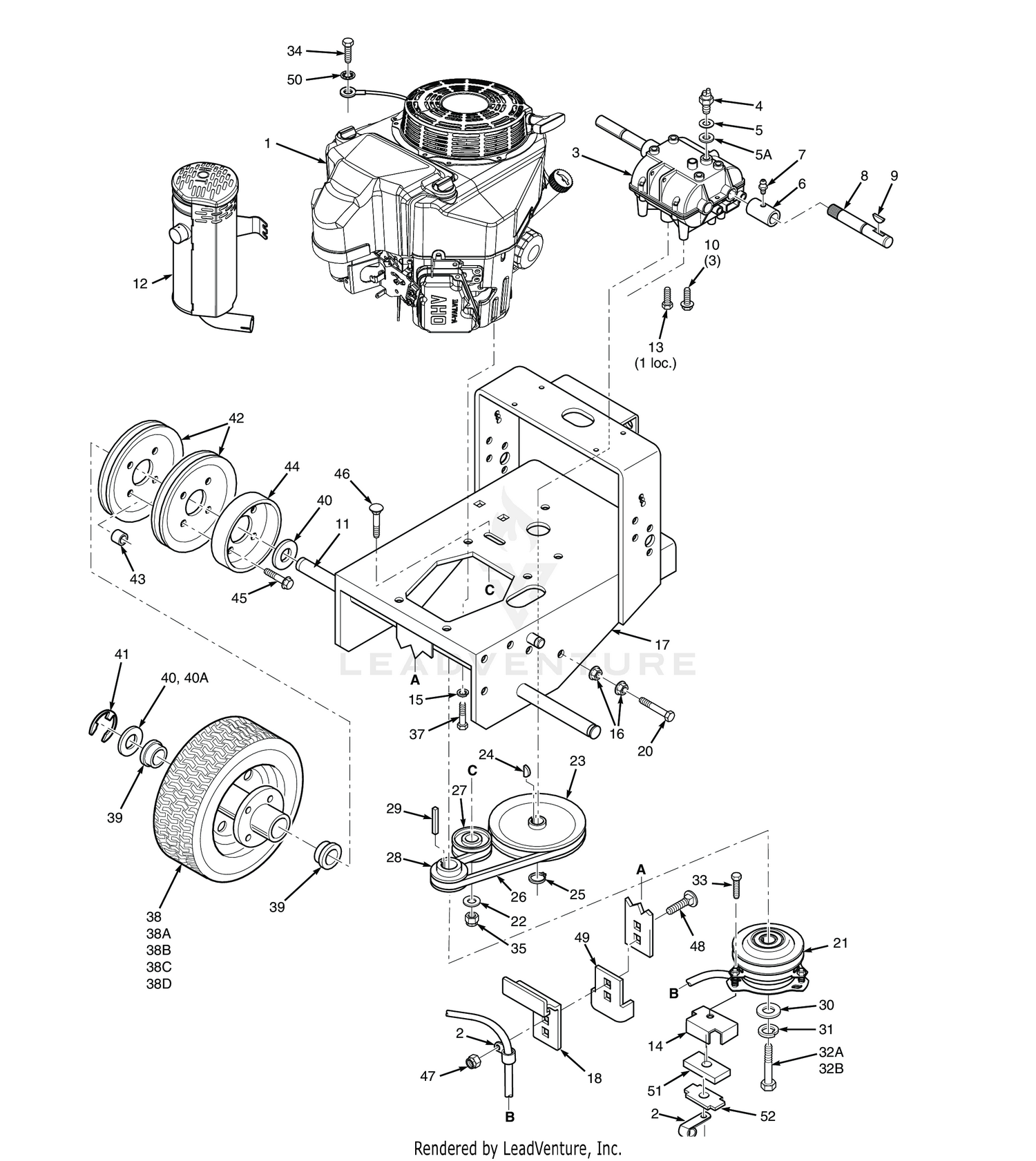 ENGINE DECK