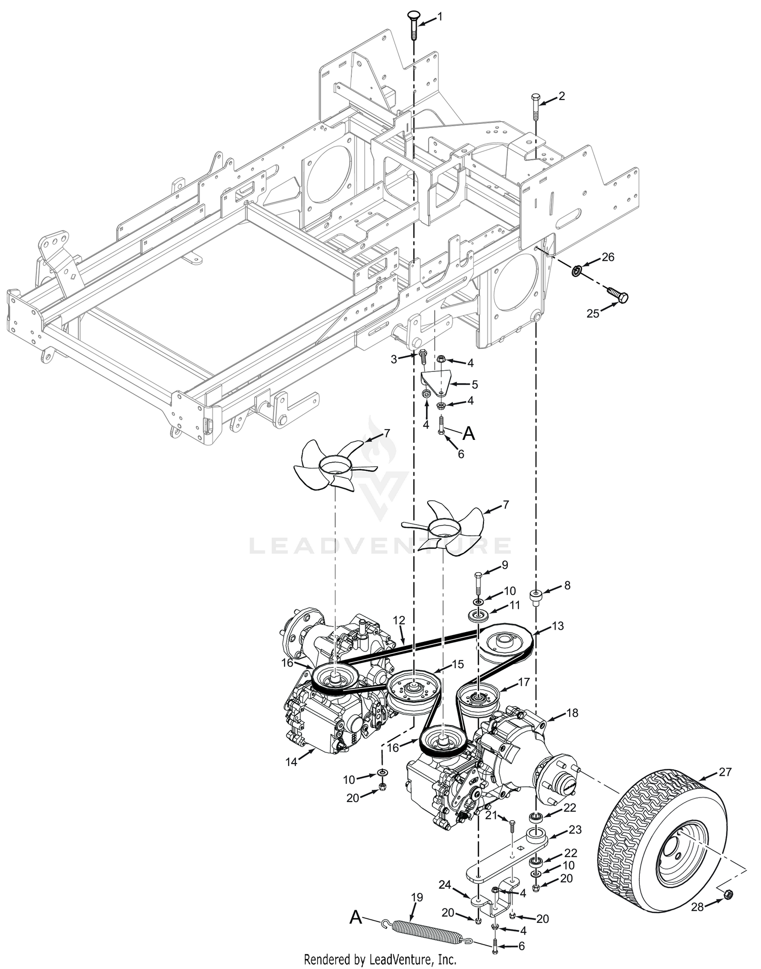 SCZII DRIVE SYSTEM COMPONENTS