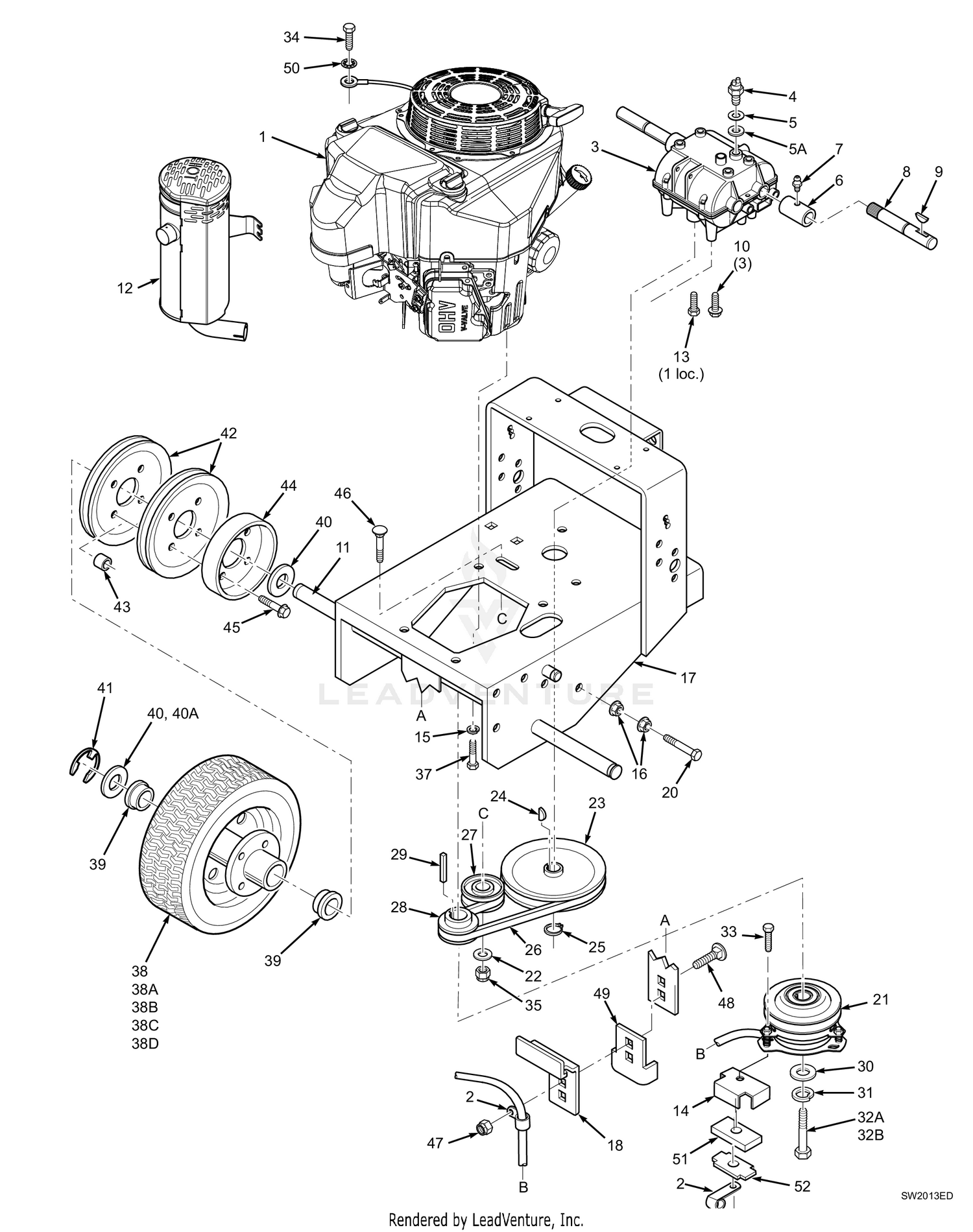 ENGINE DECK