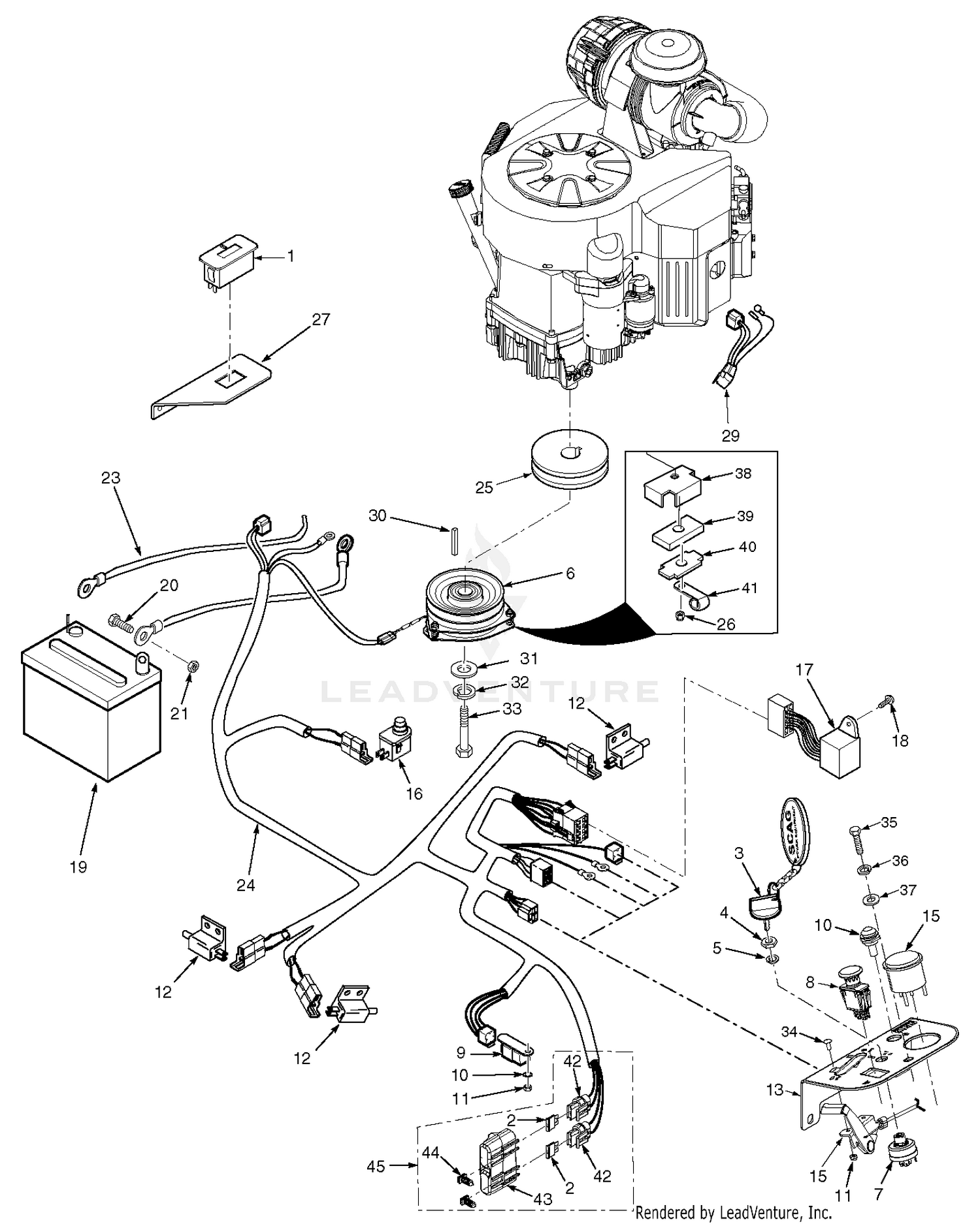 Electrical System- Kohler EFI