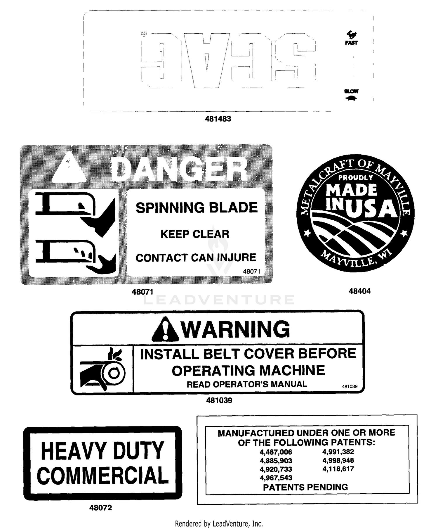 Replacement Decals (Part 2)