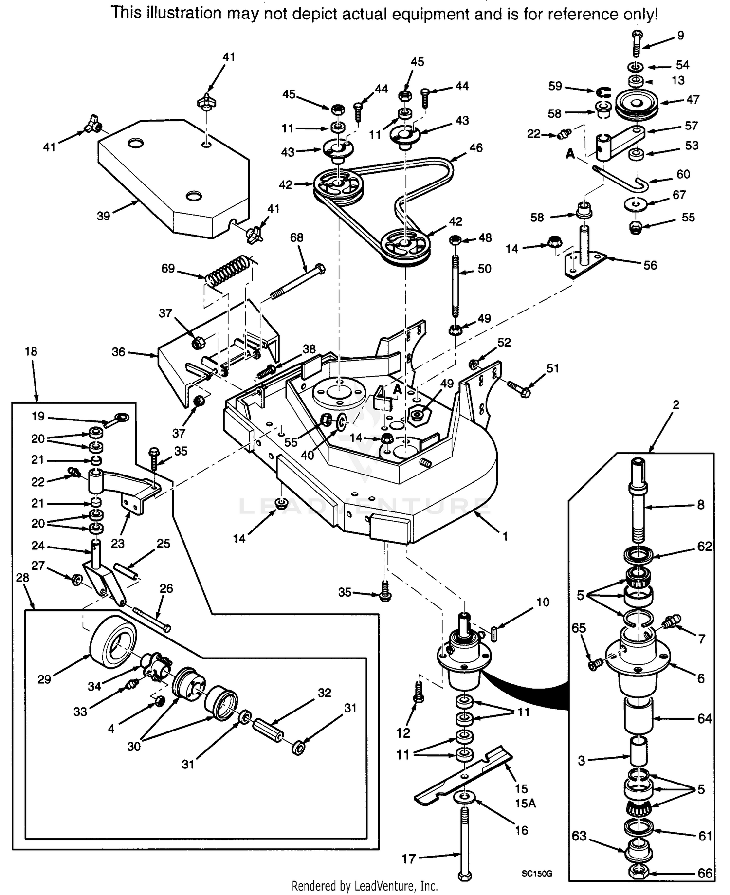 CUTTER DECK 32"