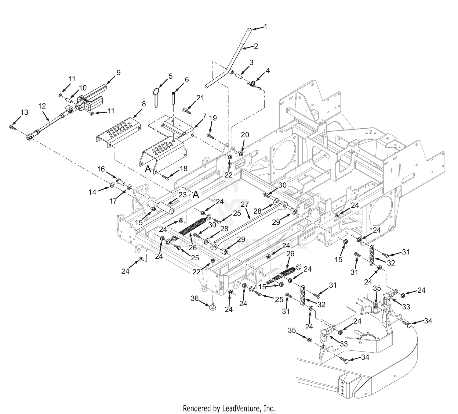 CUTTER DECK CONTROLS