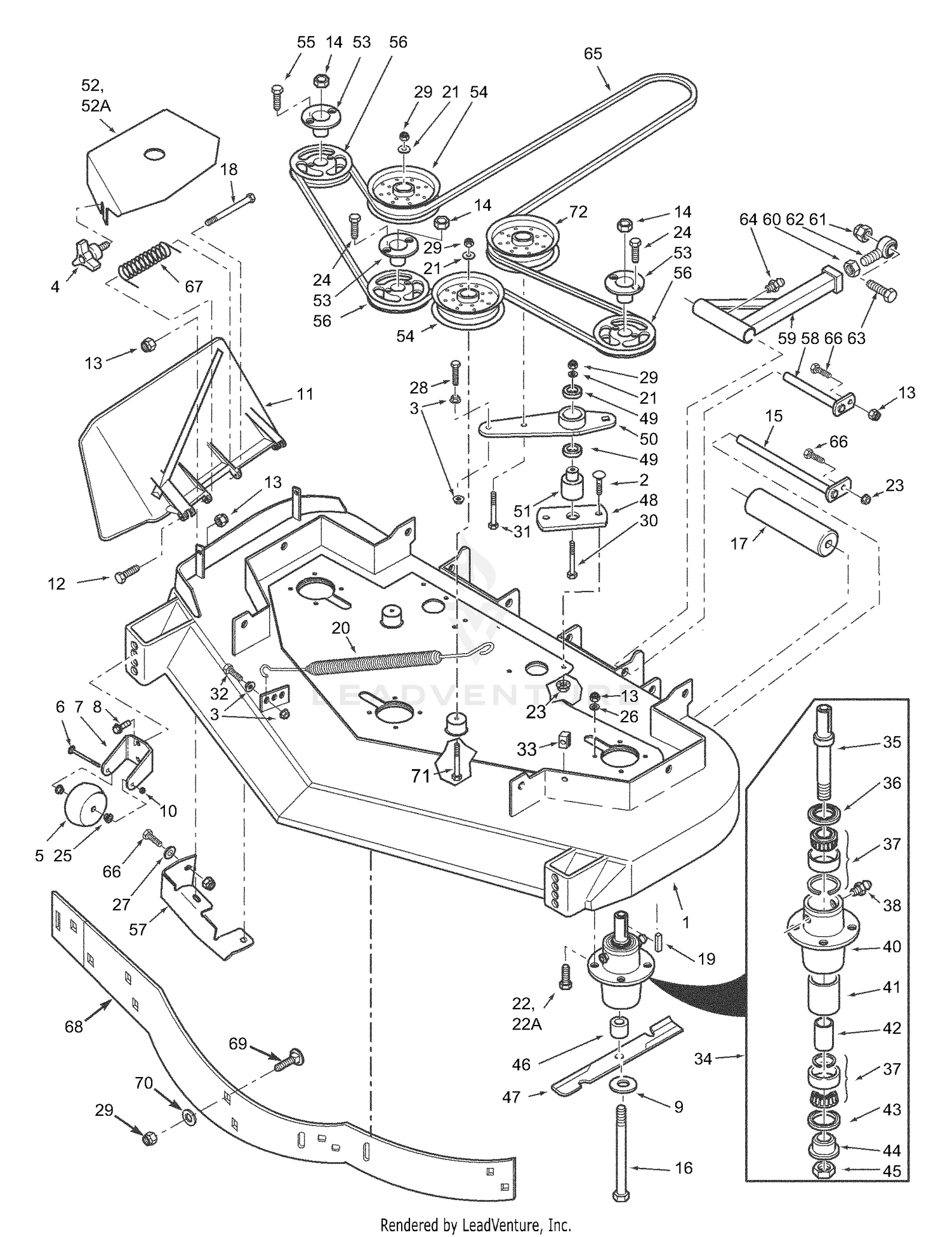 Cutter Decks 52A