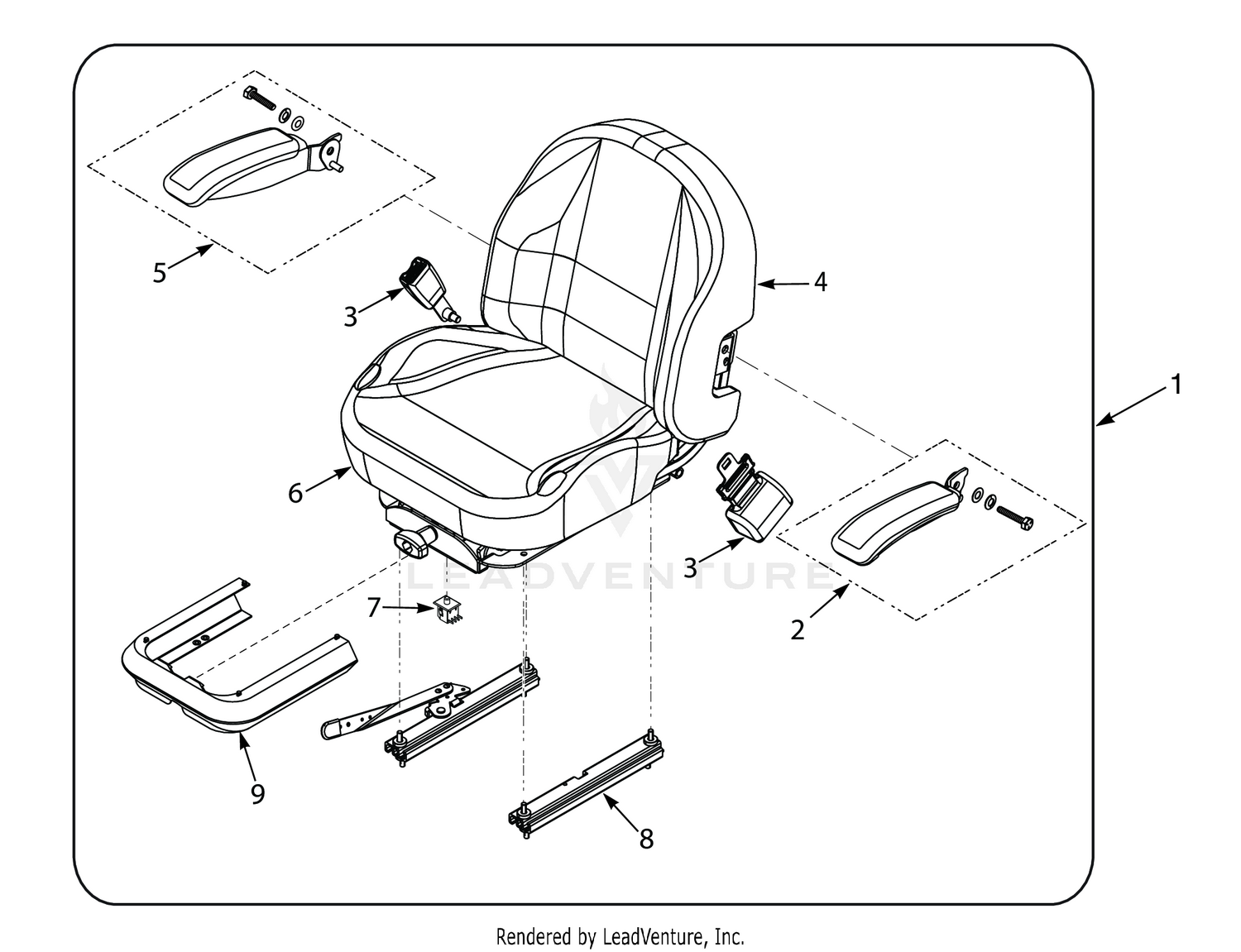 SPZ SUSPENSION SEAT