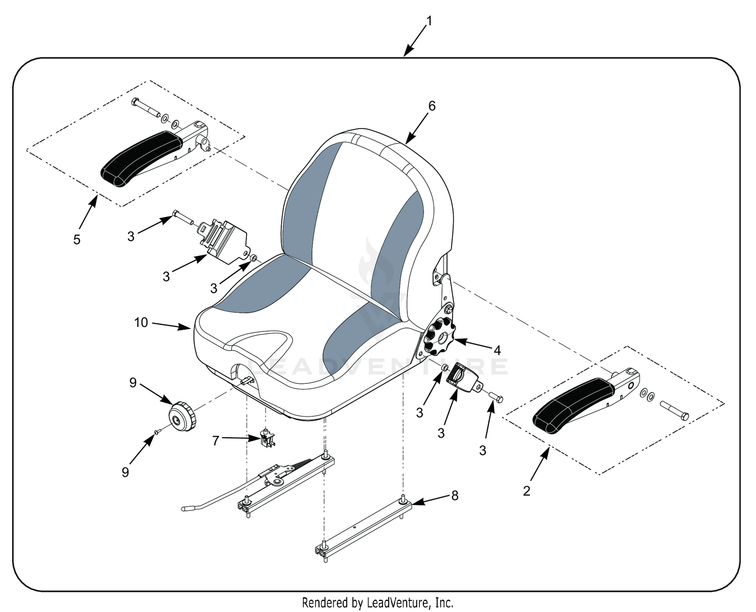 STTII SUSPENSION SEAT