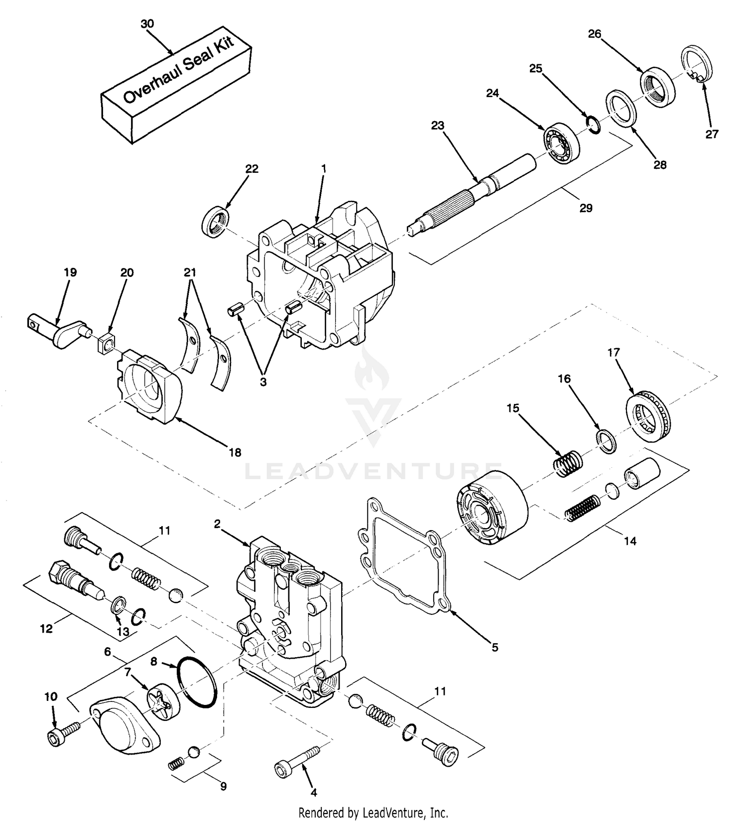 Hydraulic Pump Assembly