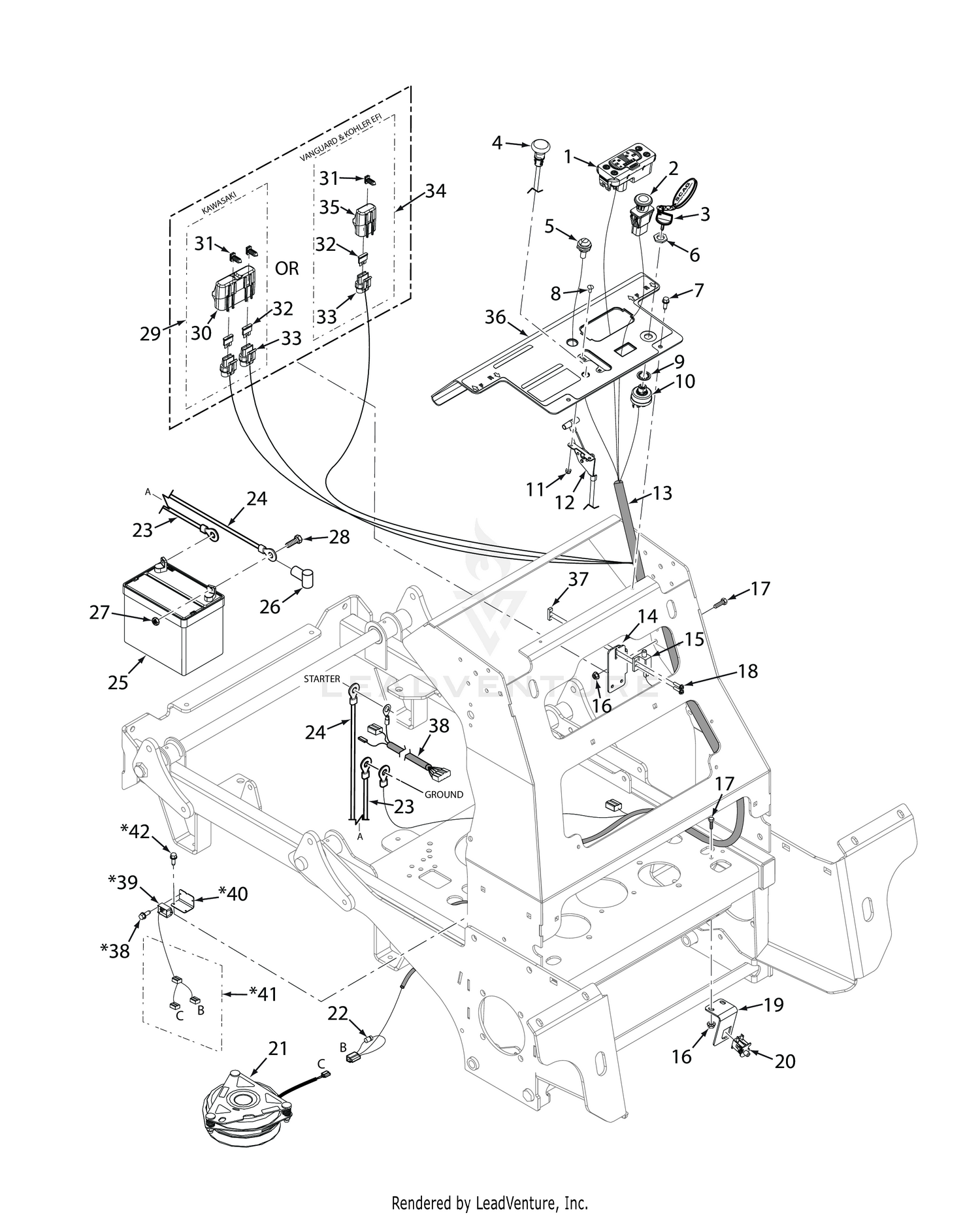 SVRII-48V / 52V / 61V ELECTRICAL SYSTEM