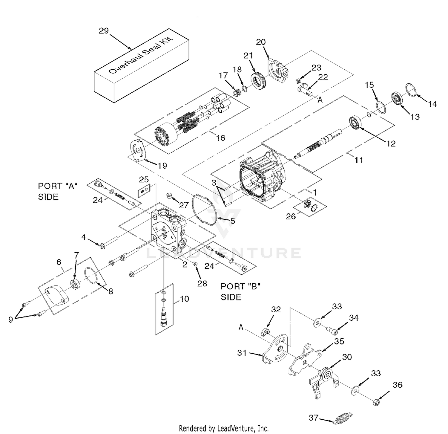 Hydraulic Pump Assembly