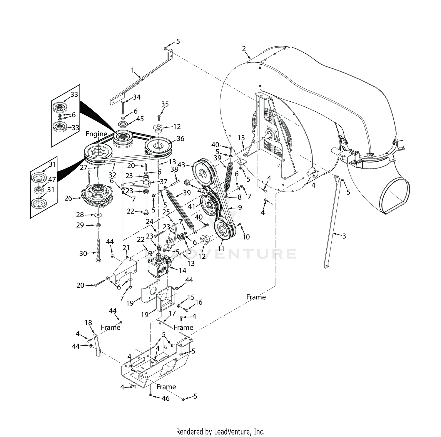 WS IMPELLER DRIVE ASSEMBLY