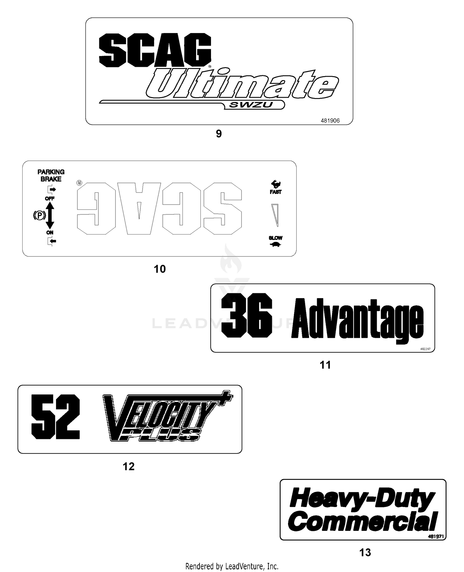 Replacement Decals And Information Plates (Part 2)
